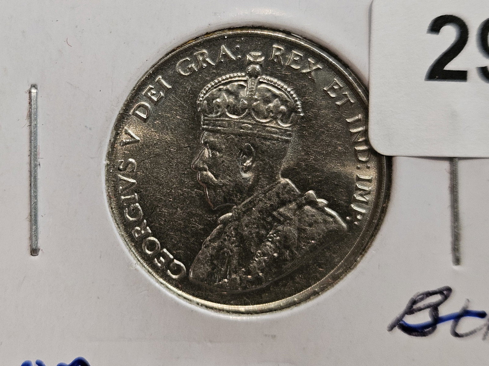 GEM Brilliant Uncirculated 1922 Canada 5 cents - 5