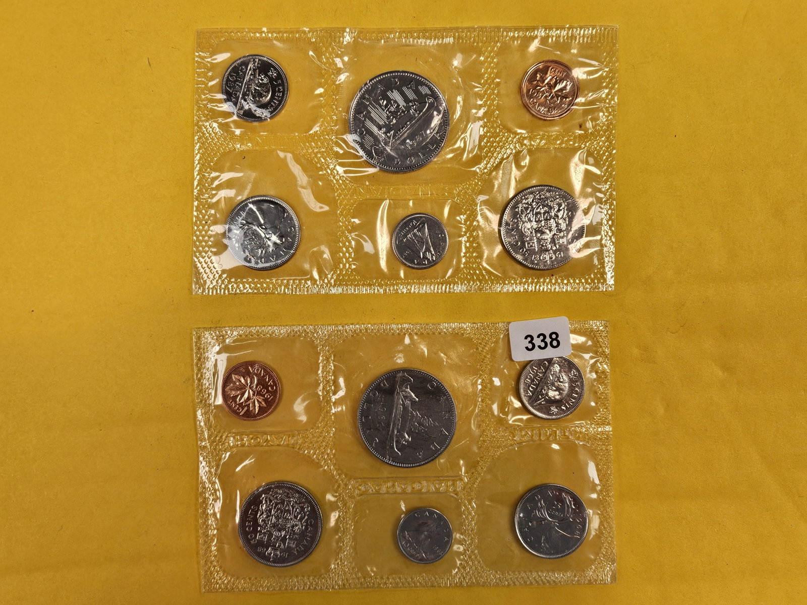 1968 and 1987 Canada Coin sets (1 of 3)