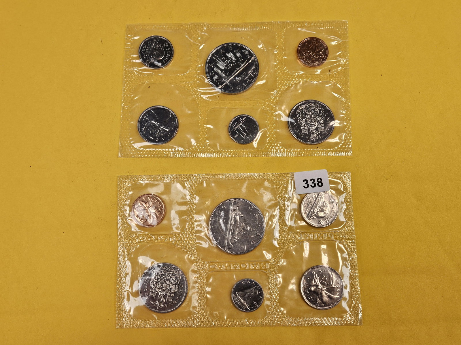 1968 and 1987 Canada Coin sets - 2