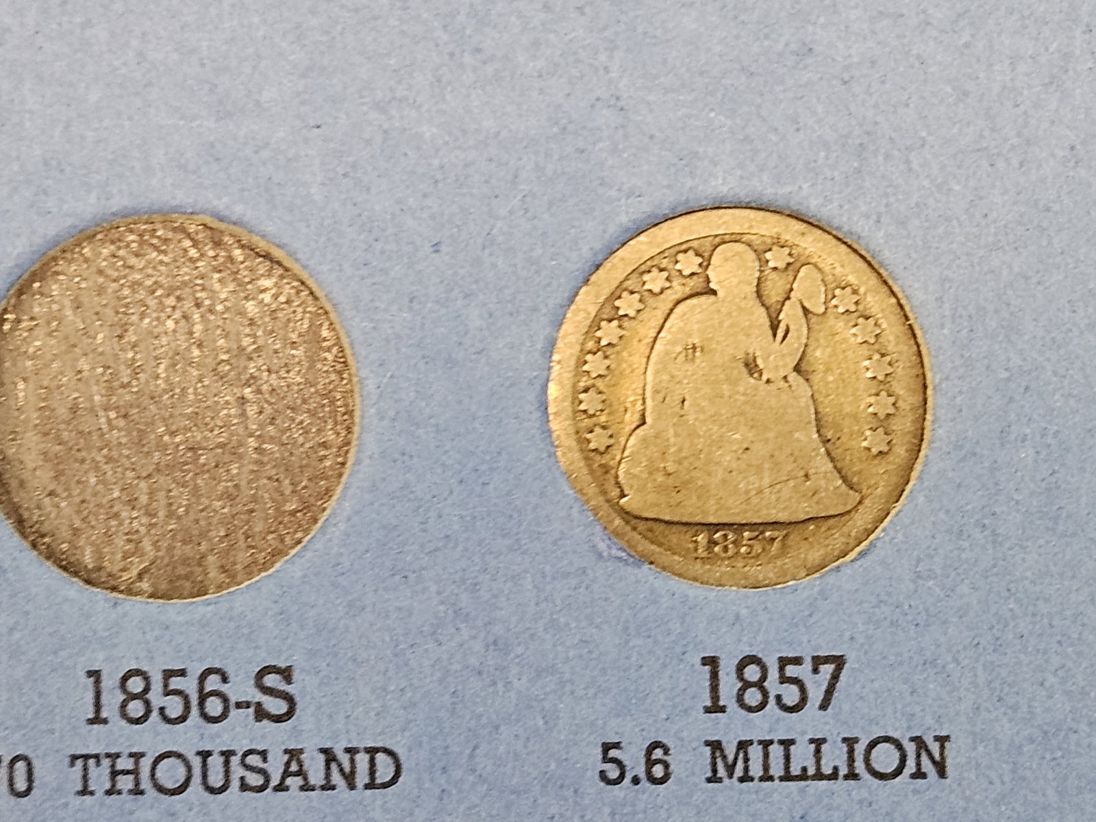 Partially complete Seated Liberty silver Dime collection - 16