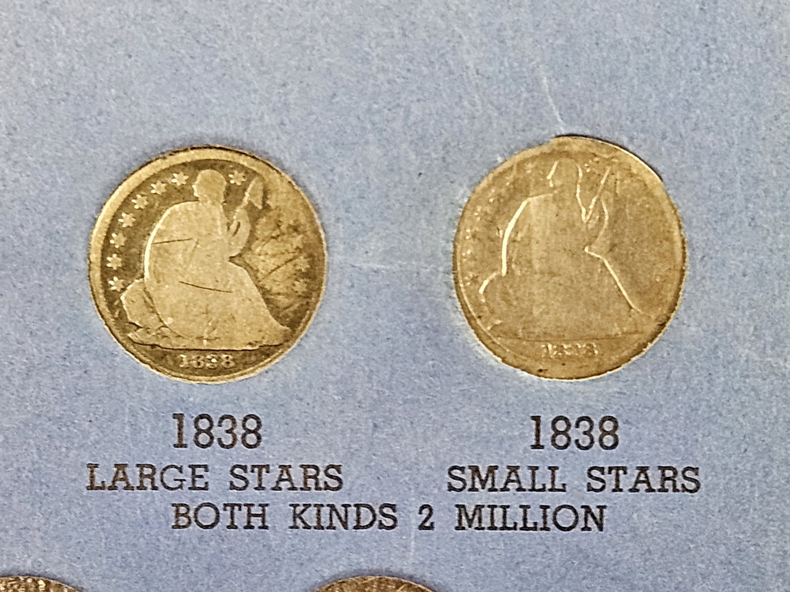 Partially complete Seated Liberty silver Dime collection - 4