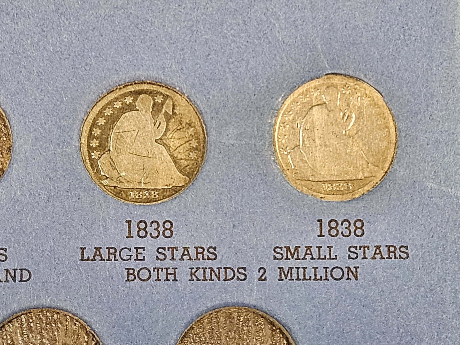 Partially complete Seated Liberty silver Dime collection - 5