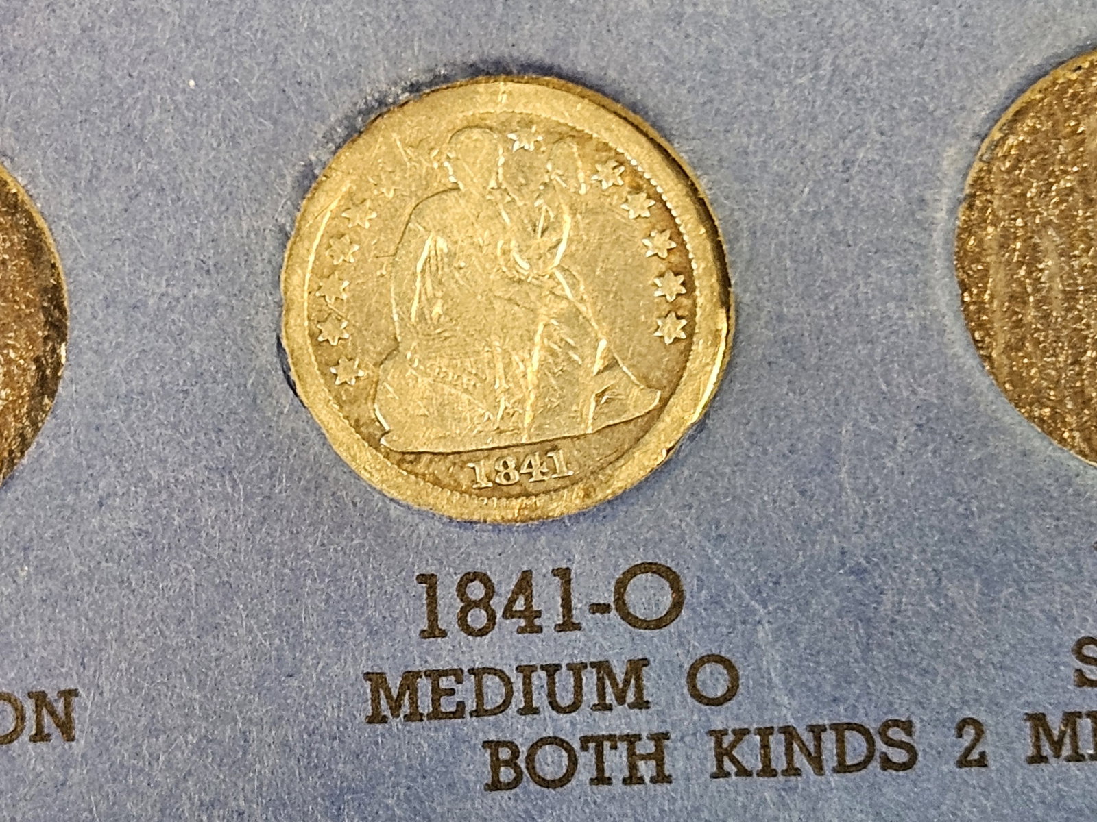 Partially complete Seated Liberty silver Dime collection - 8