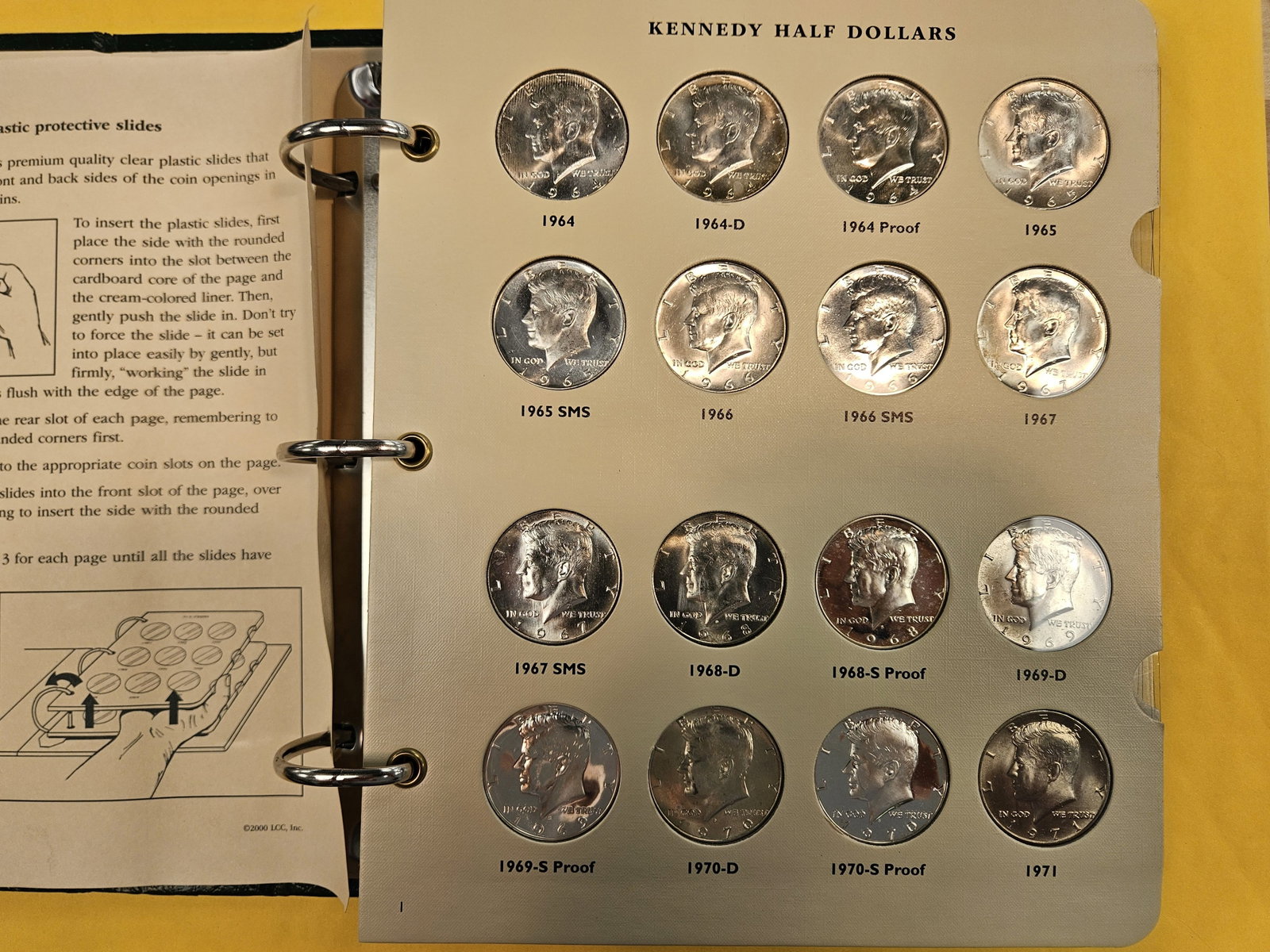 Complete Kennedy Half dollar collection 1964 - 1987 - 2