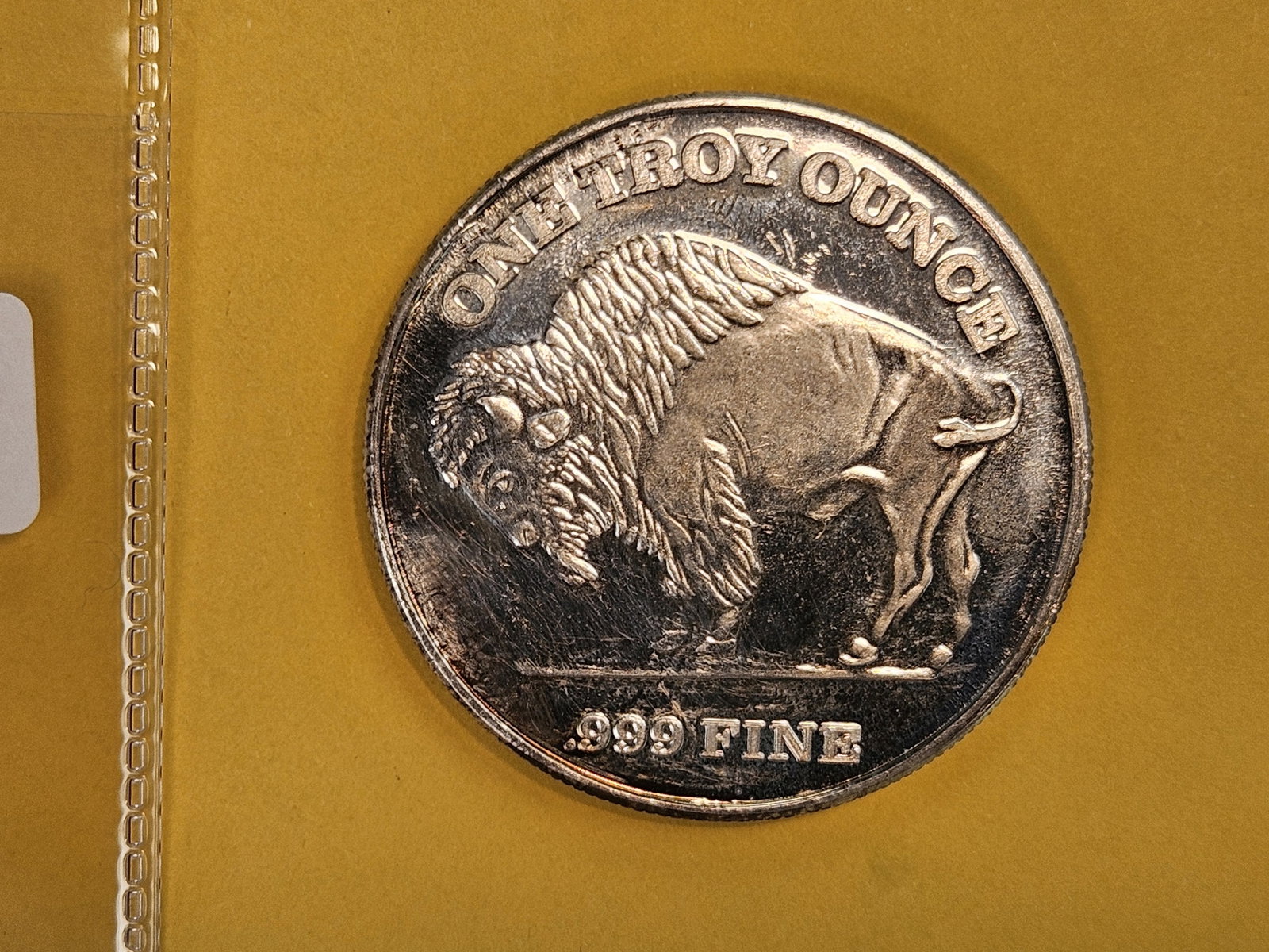 One Troy ounce .999 fine silver art round - 2