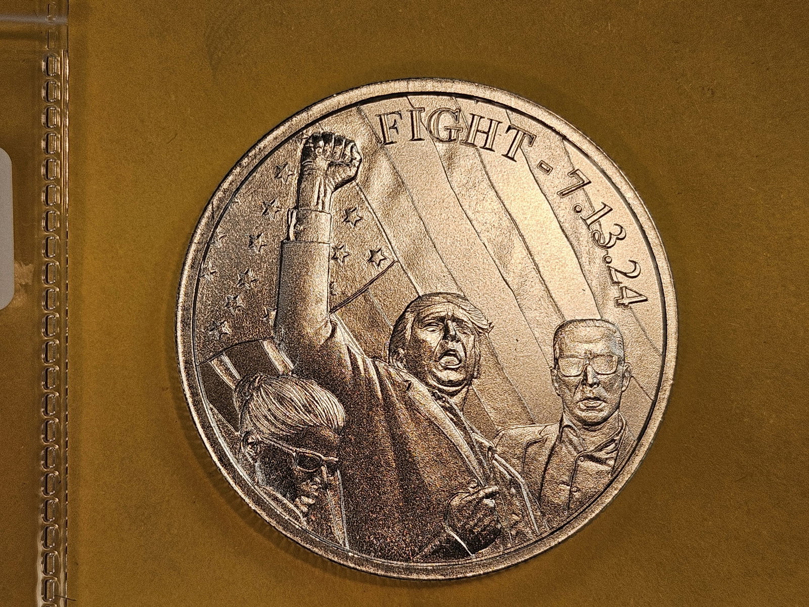One Troy ounce .999 fine silver art round - 2