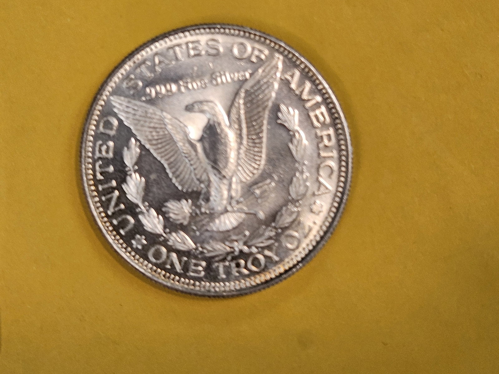 One Troy ounce .999 fine silver art round - 2