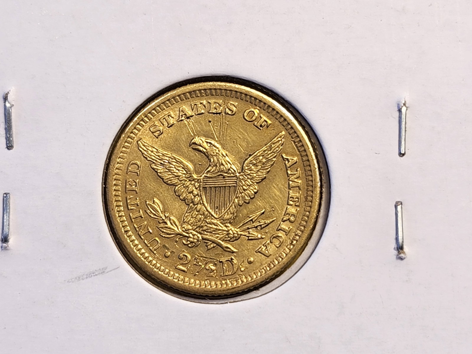 GOLD! Brilliant 1905 Liberty Head $2.5 Dollars Quarter Eagle - 4