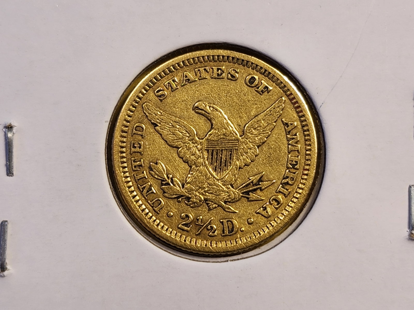 GOLD! Brilliant 1902 Liberty Head $2.5 Dollars Quarter Eagle - 4