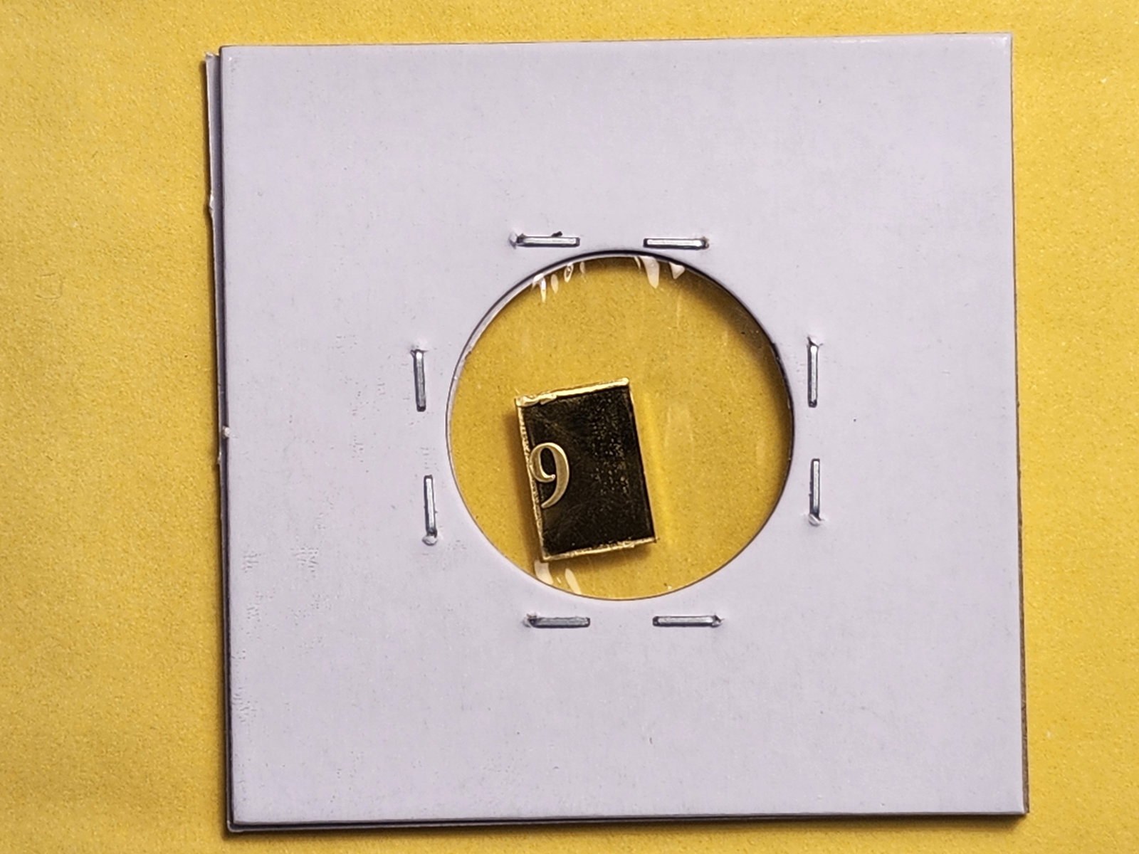GOLD! Valcambi One Gram .9999 fine gold bar - 3