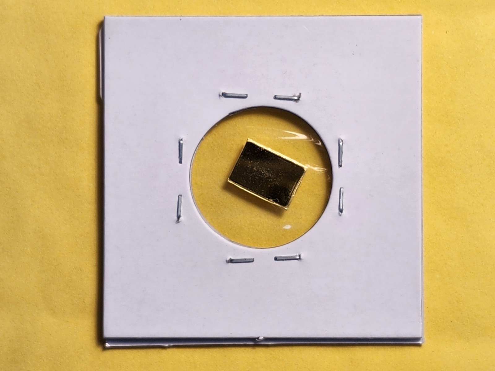 GOLD! Valcambi One Gram .9999 fine gold bar - 3