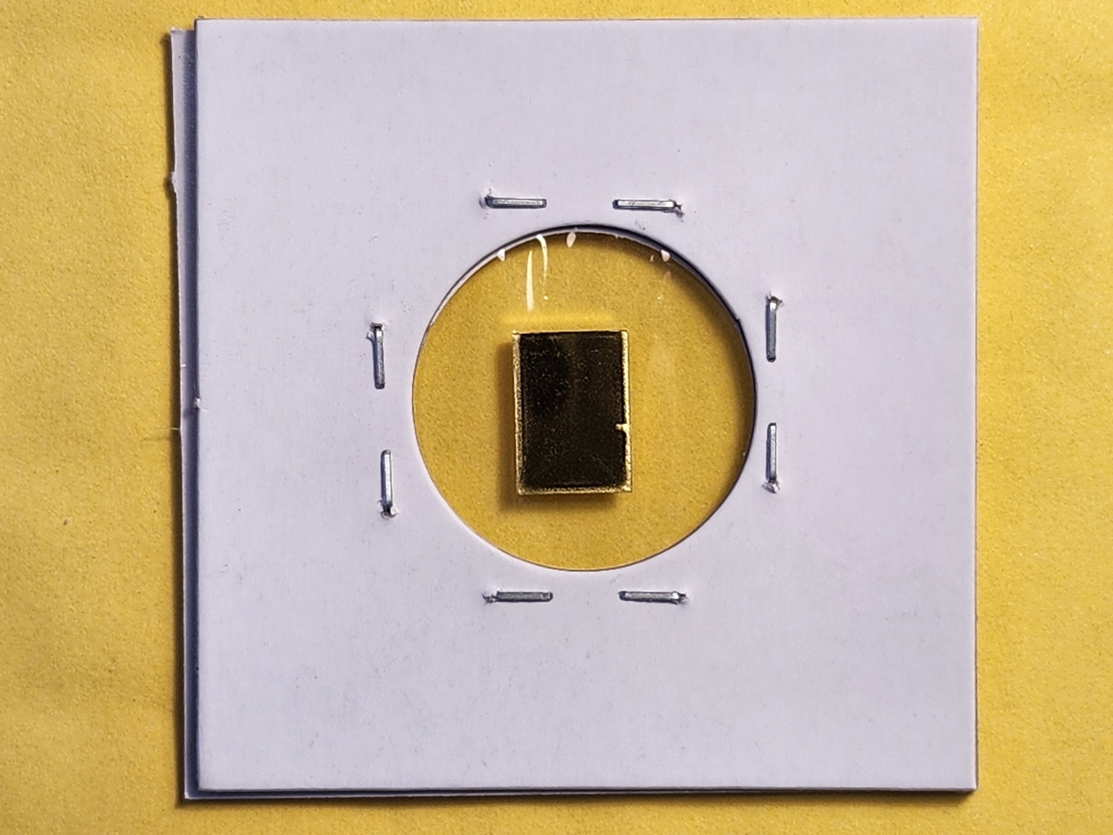 GOLD! Valcambi One Gram .9999 fine gold bar - 3