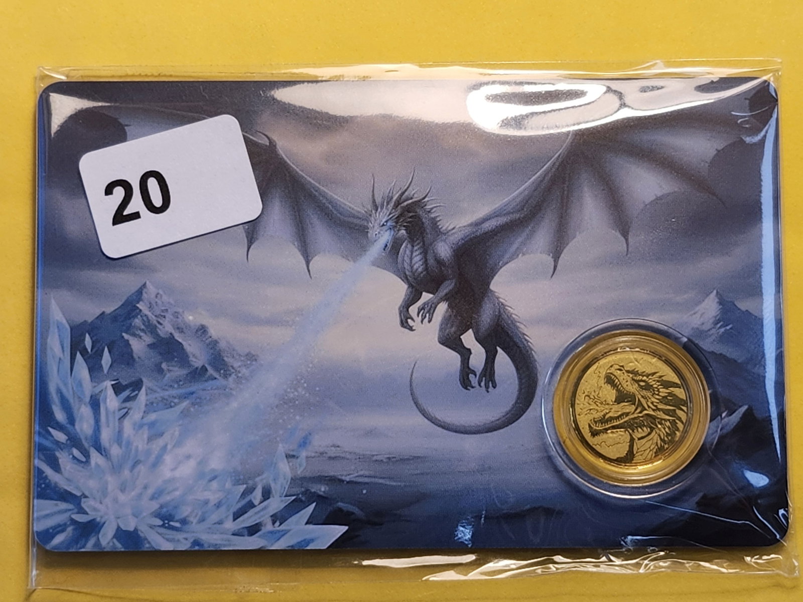 GOLD! GEM Brilliant Uncirculated .9999 fine gold art round - 2
