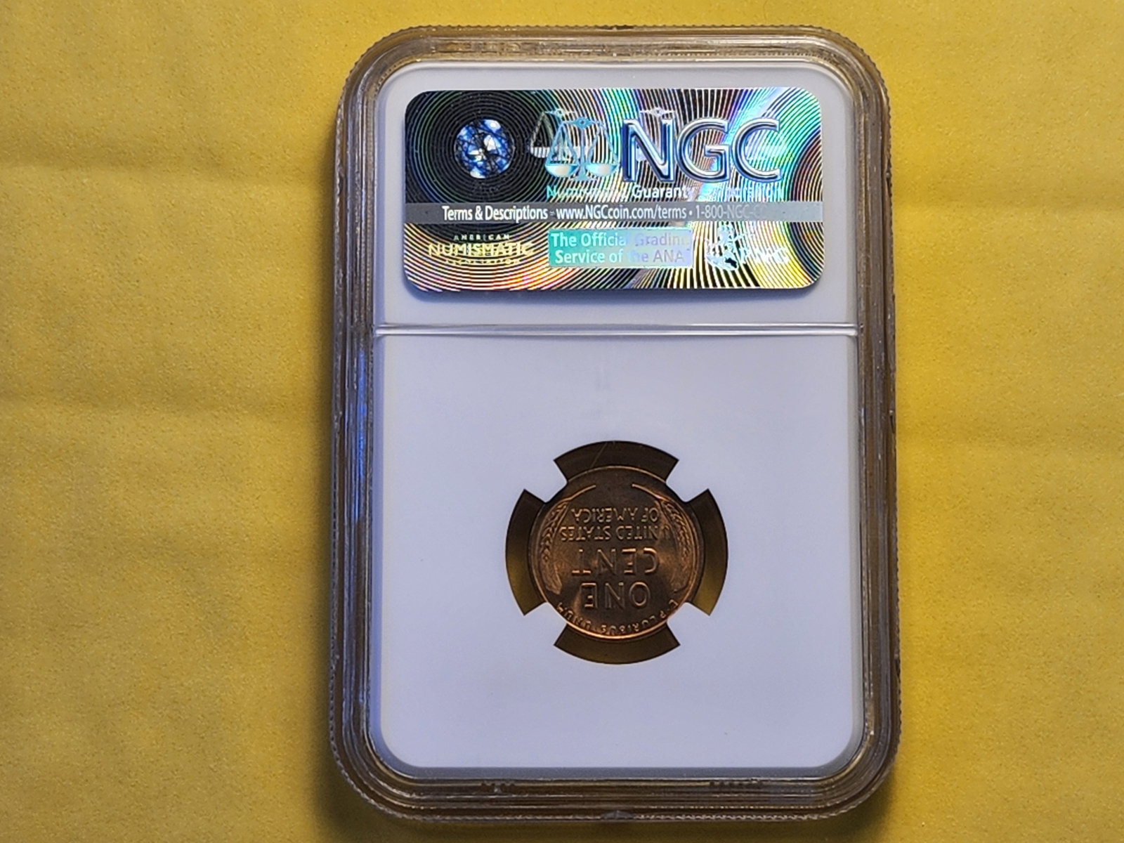 GEM! NGC 1935-D Wheat Cent in Mint State 66 RED - 3