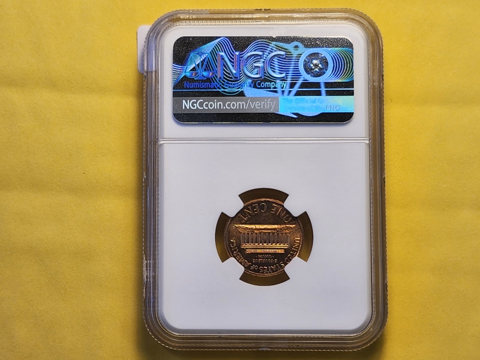 MINT ERROR! NGC 1997 Memorial Cent in Uncirculated - 3