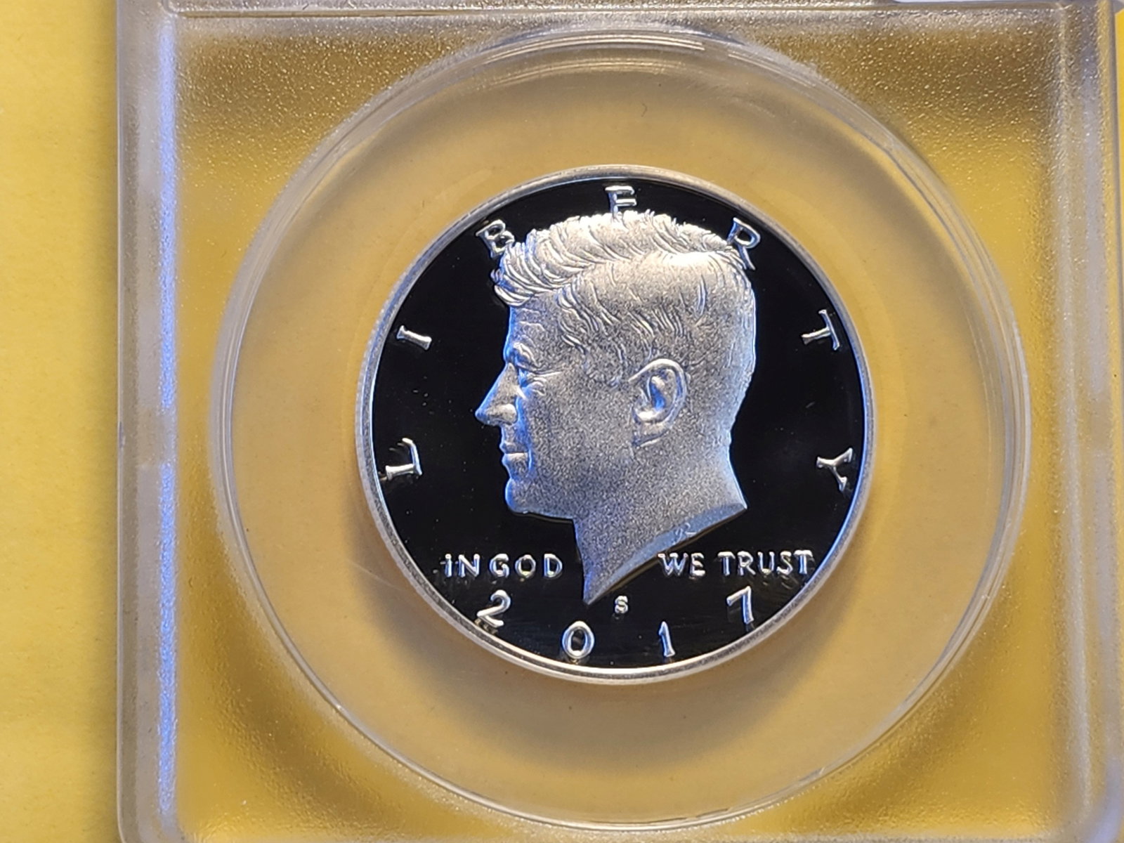 PERFECT! ANACS 2017-S Kennedy Silver Half Dollar in Proof 70 Deep Cameo: Limited Edition Silver Proof Set