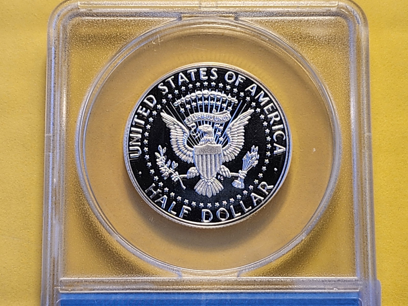 PERFECT! ANACS 2017-S Kennedy Silver Half Dollar in Proof 70 Deep Cameo - 4