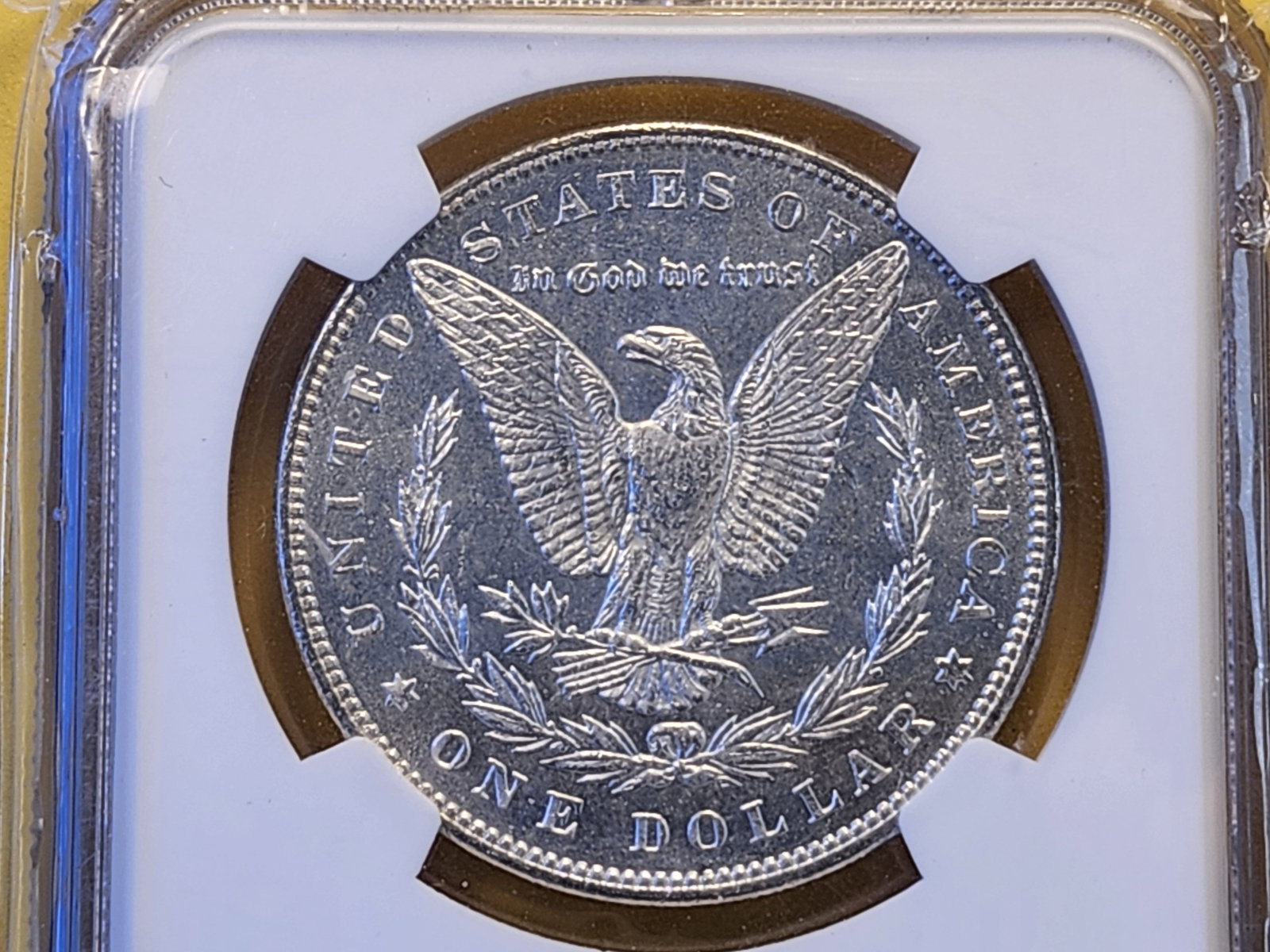 NGC 1887 Morgan Dollar in Mint State 60 Proof-Like - 4