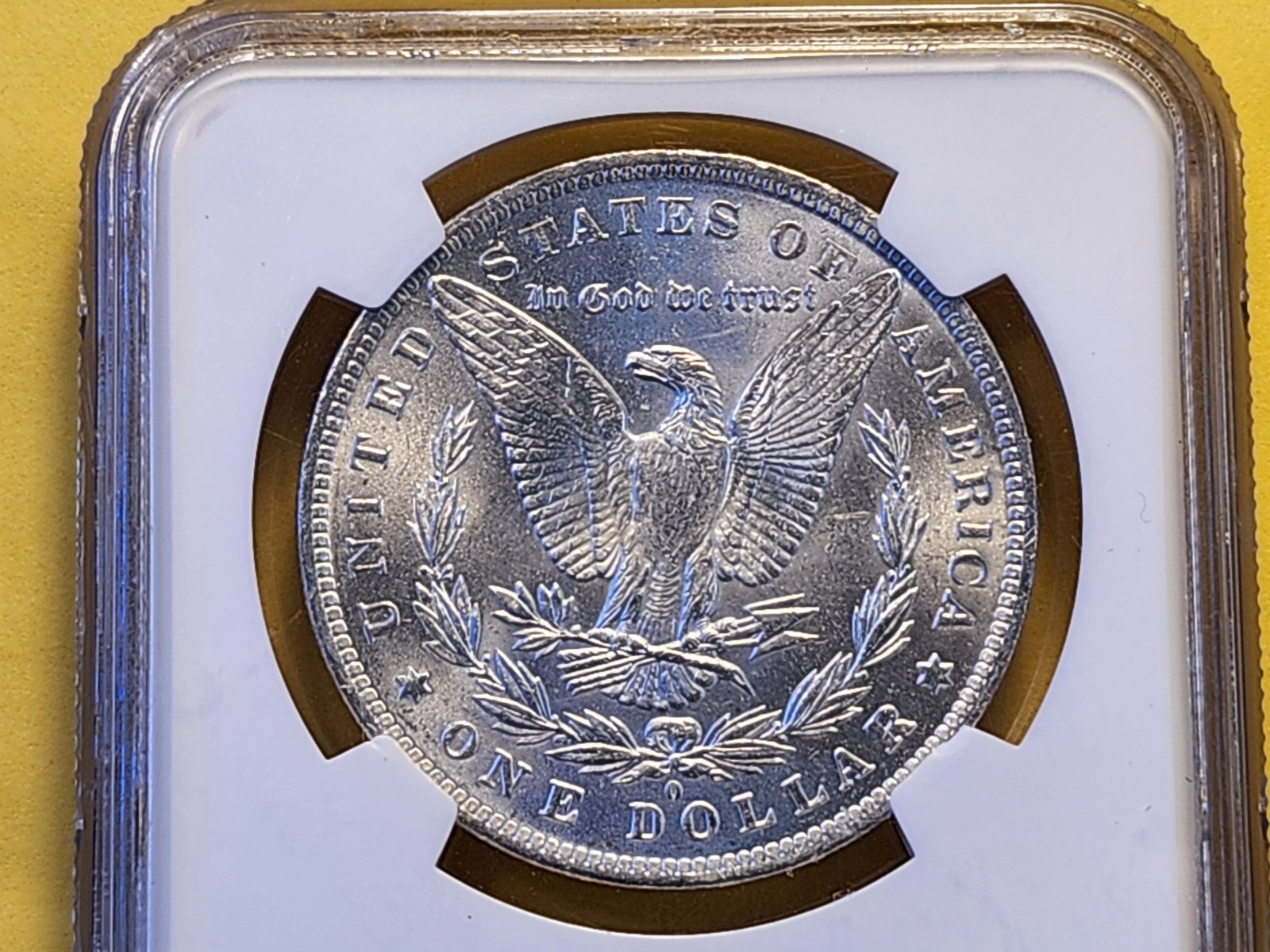 NGC 1884-O Morgan Dollar in Mint State 63 - 4