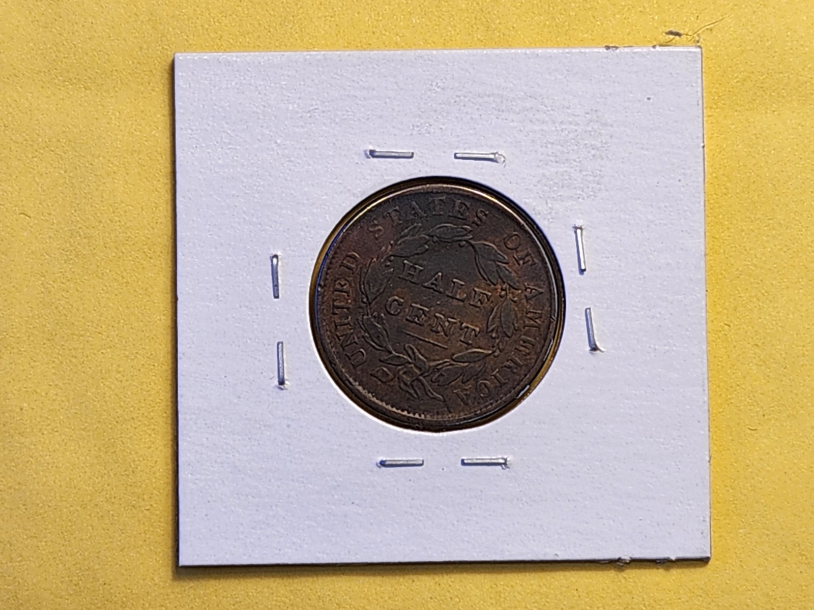1835 Classic Head Half Cent - 3