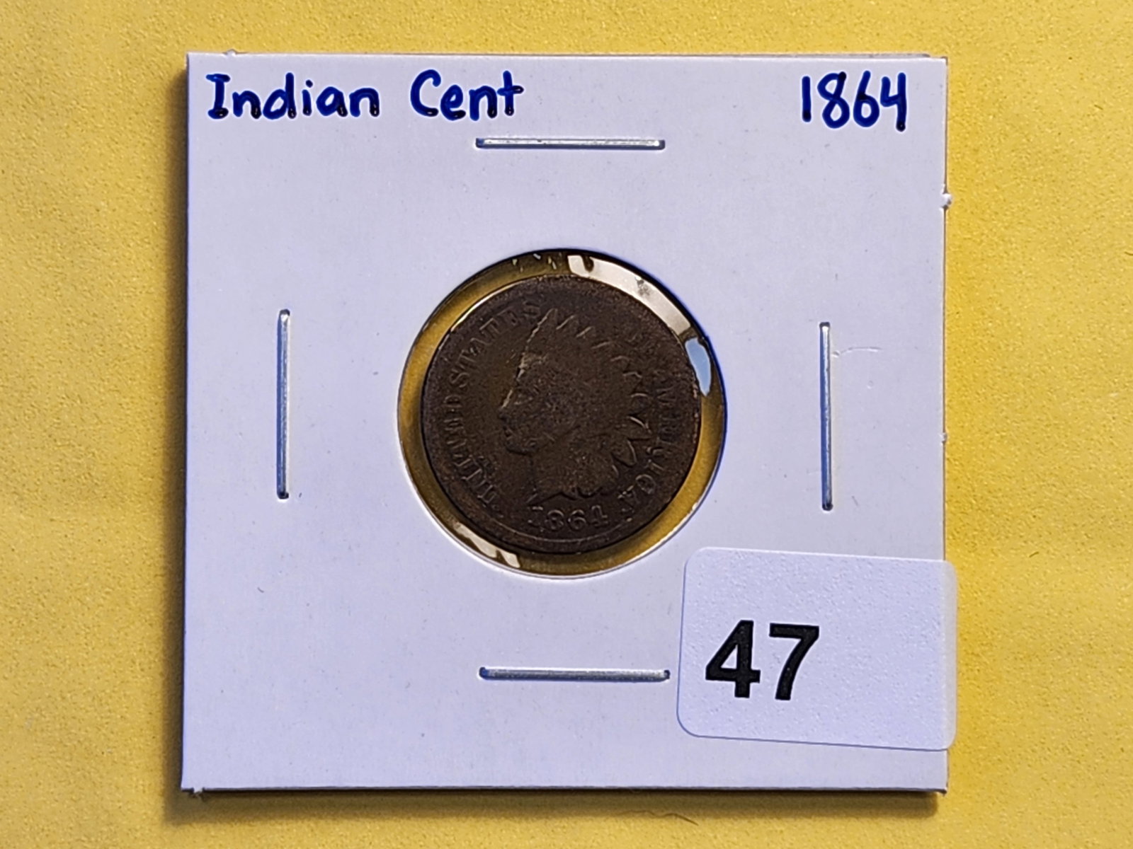 Better Date 1864 Indian Cent - 2