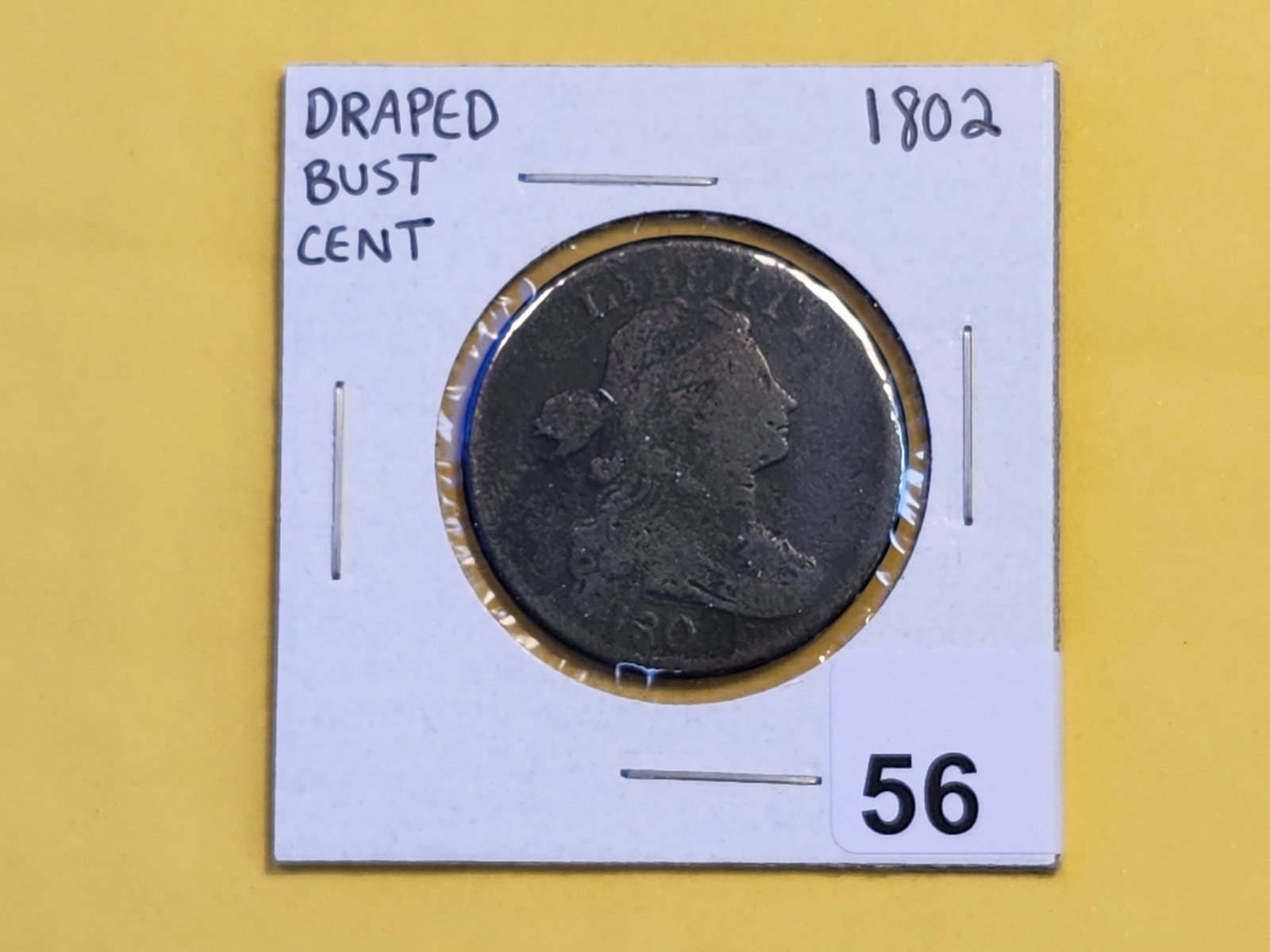 1802 Draped Bust Large Cent - 2