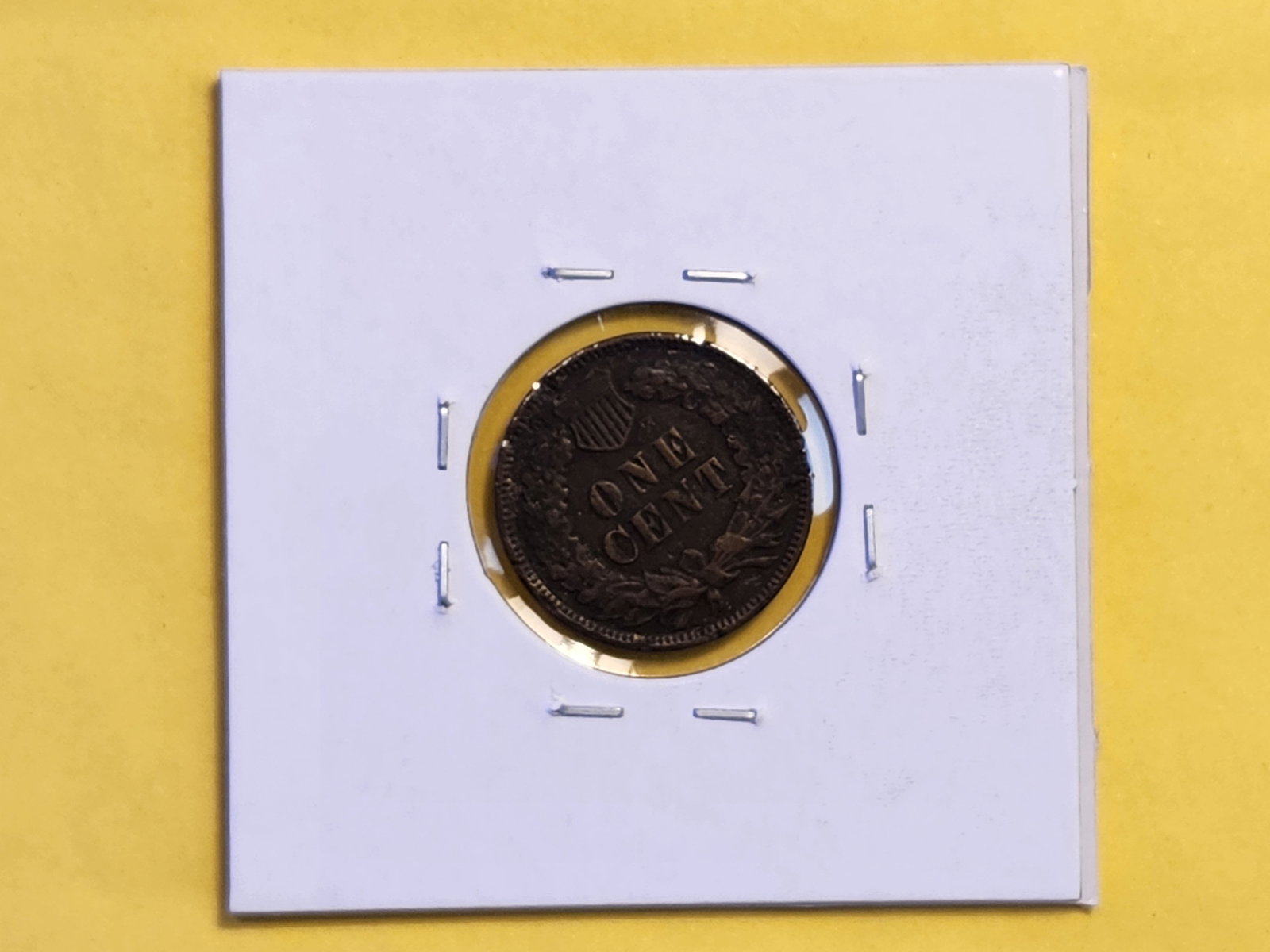 Semi-Key 1871 Indian Cent - 3