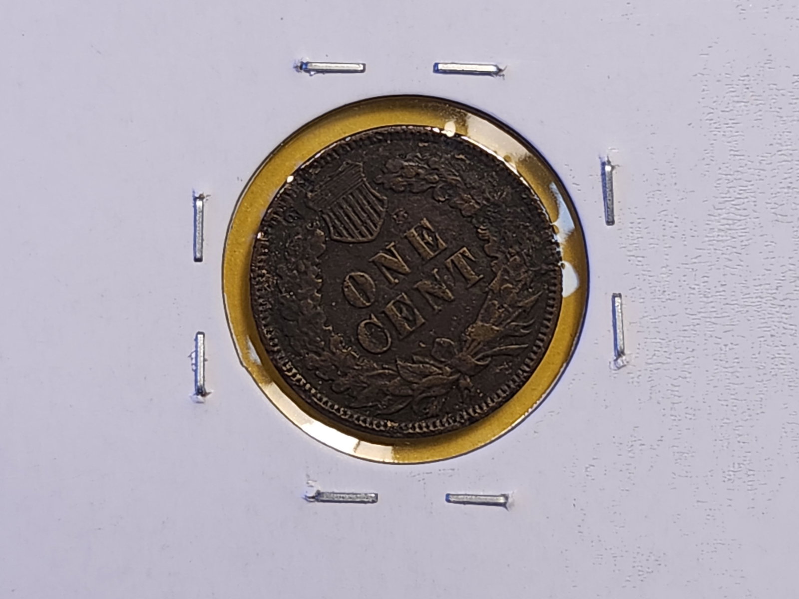 Semi-Key 1871 Indian Cent - 4