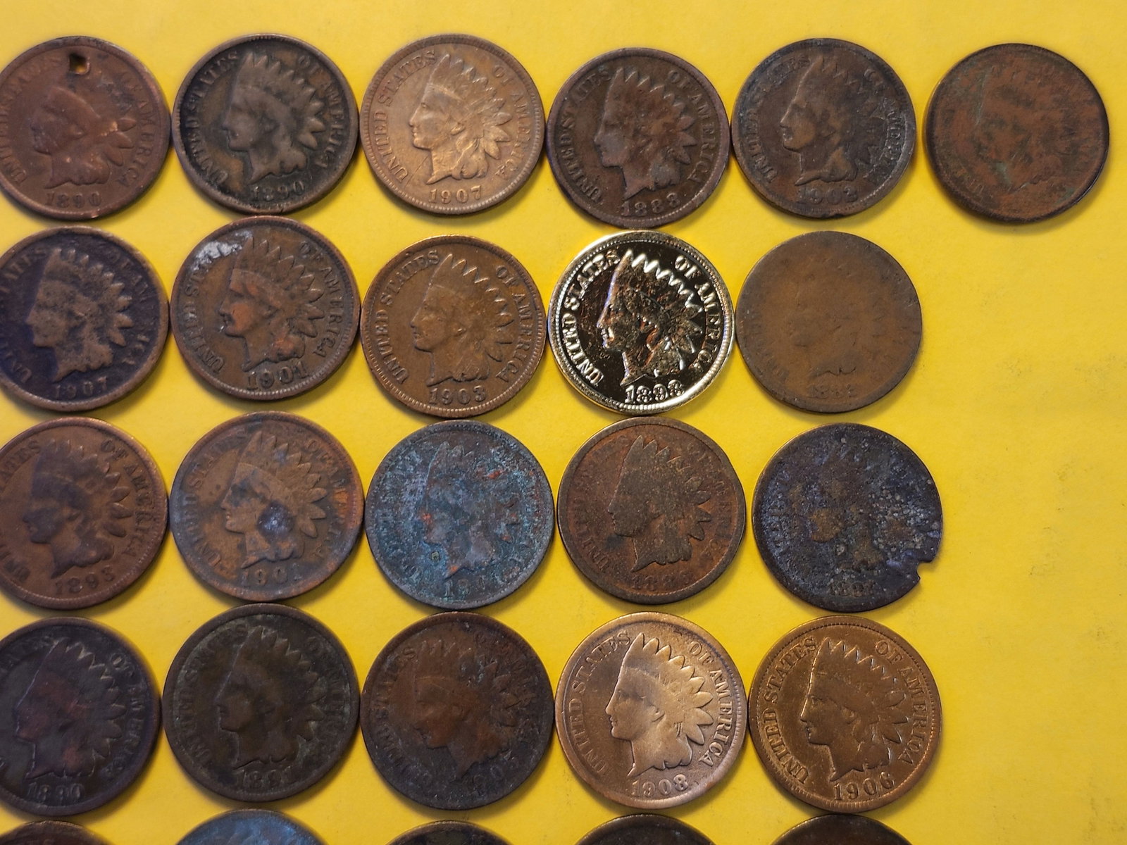 Fifty Indian Cents - 3