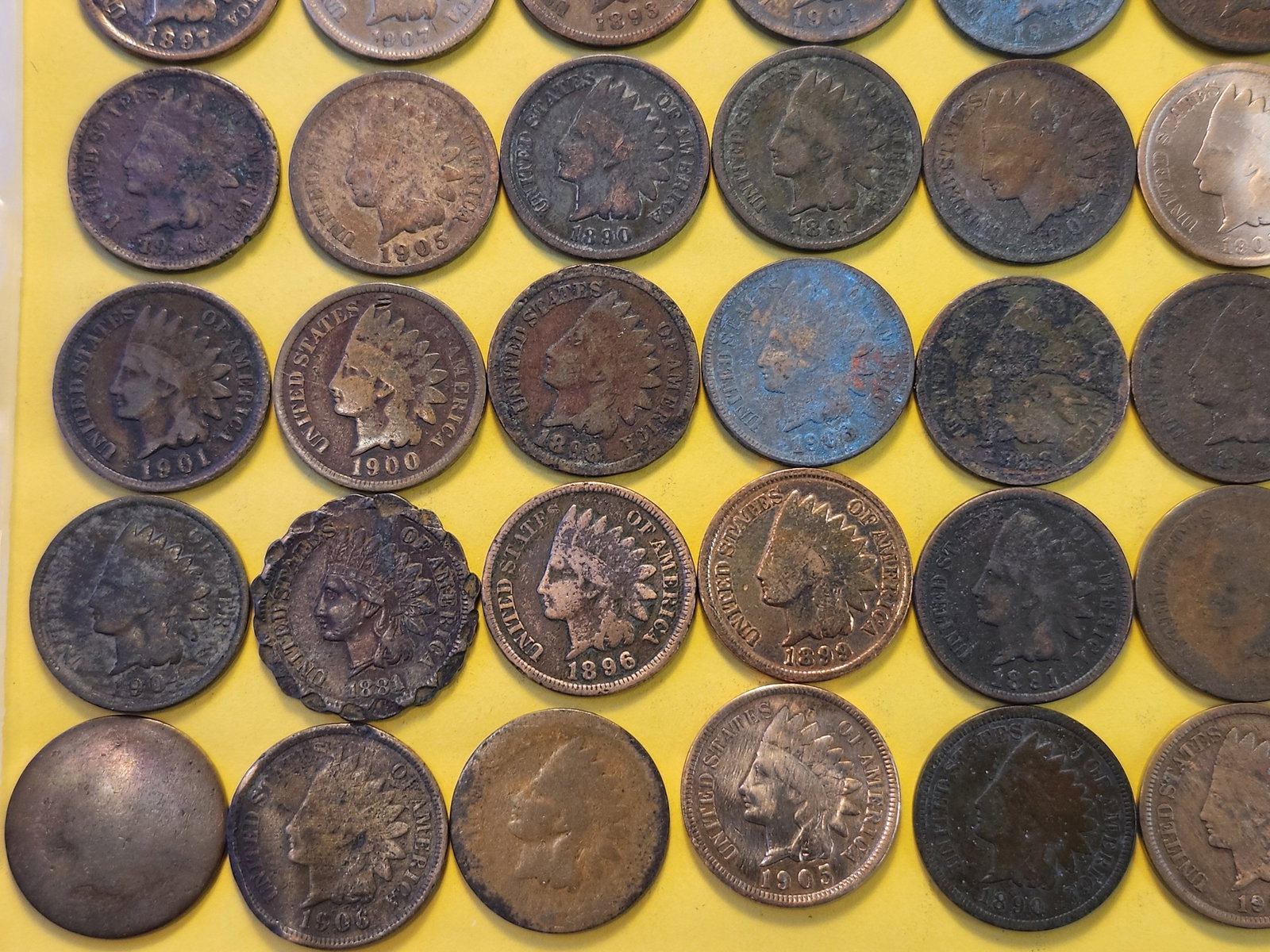 Fifty Indian Cents - 4