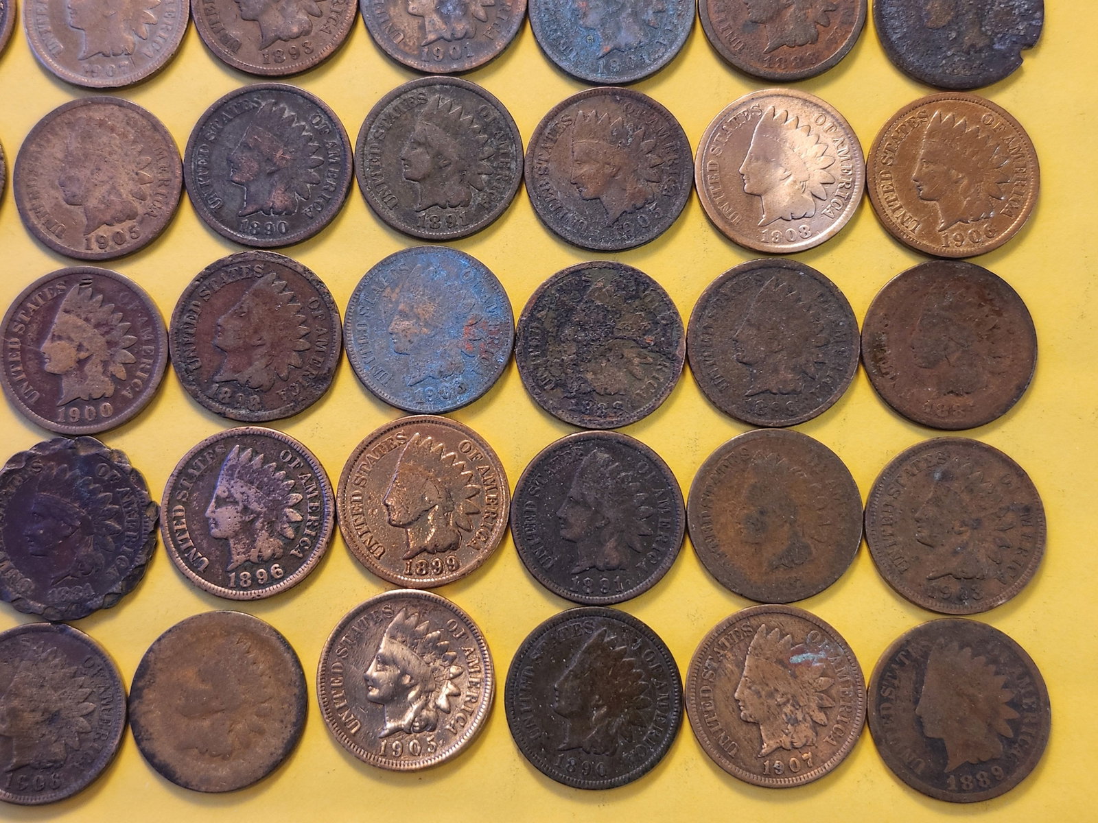 Fifty Indian Cents - 5