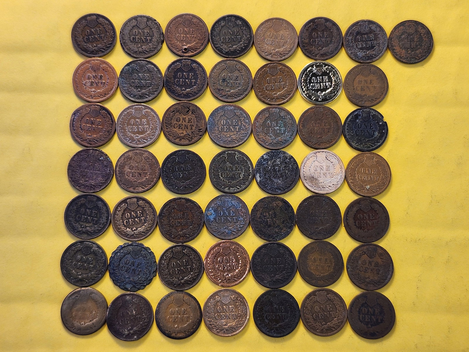Fifty Indian Cents - 6