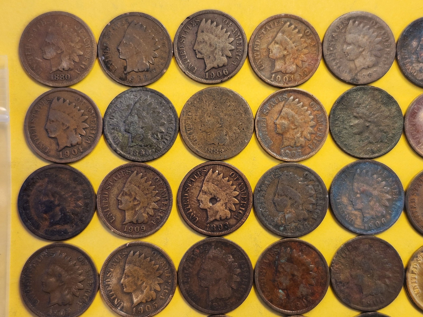 Fifty-Two Indian Cents - 2