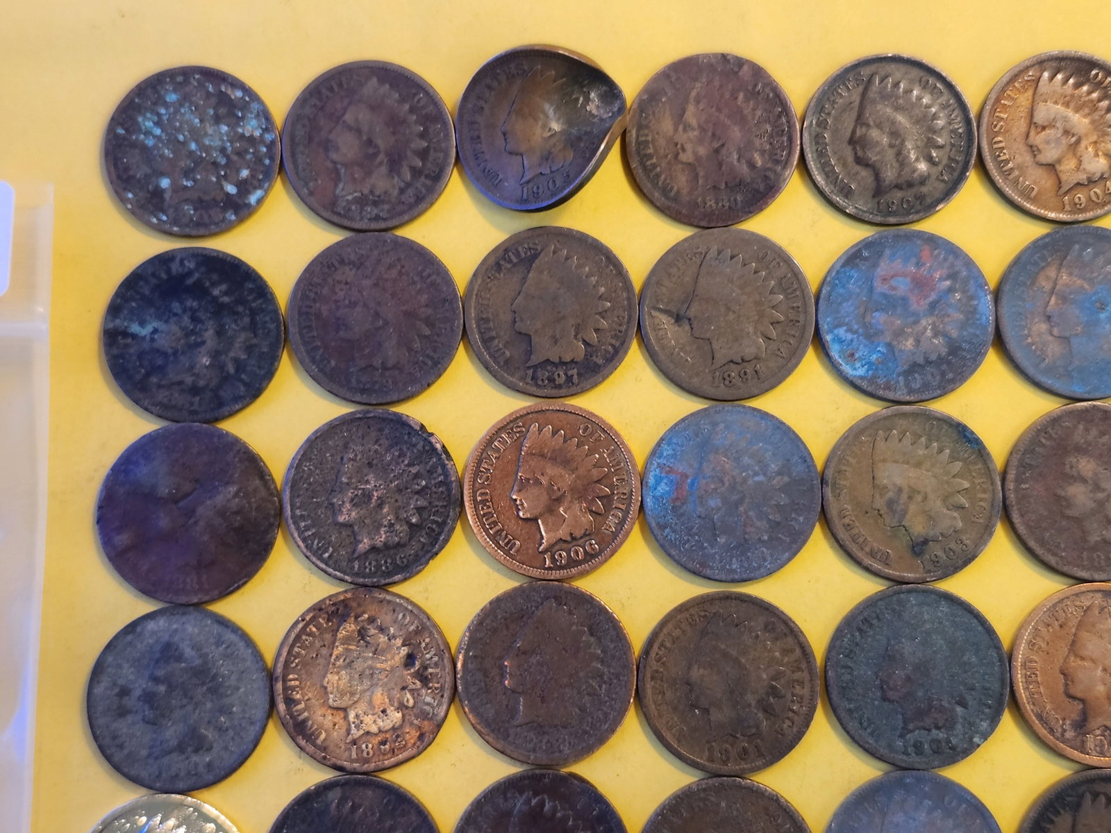 Fifty-One Indian Cents - 2