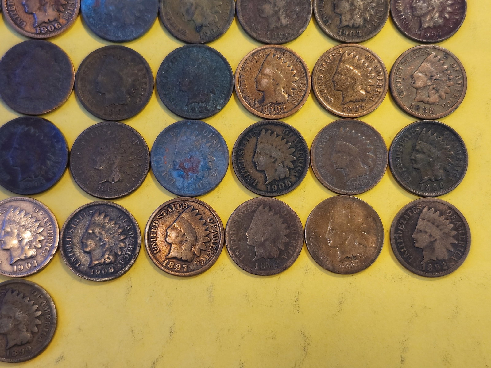 Fifty-One Indian Cents - 5