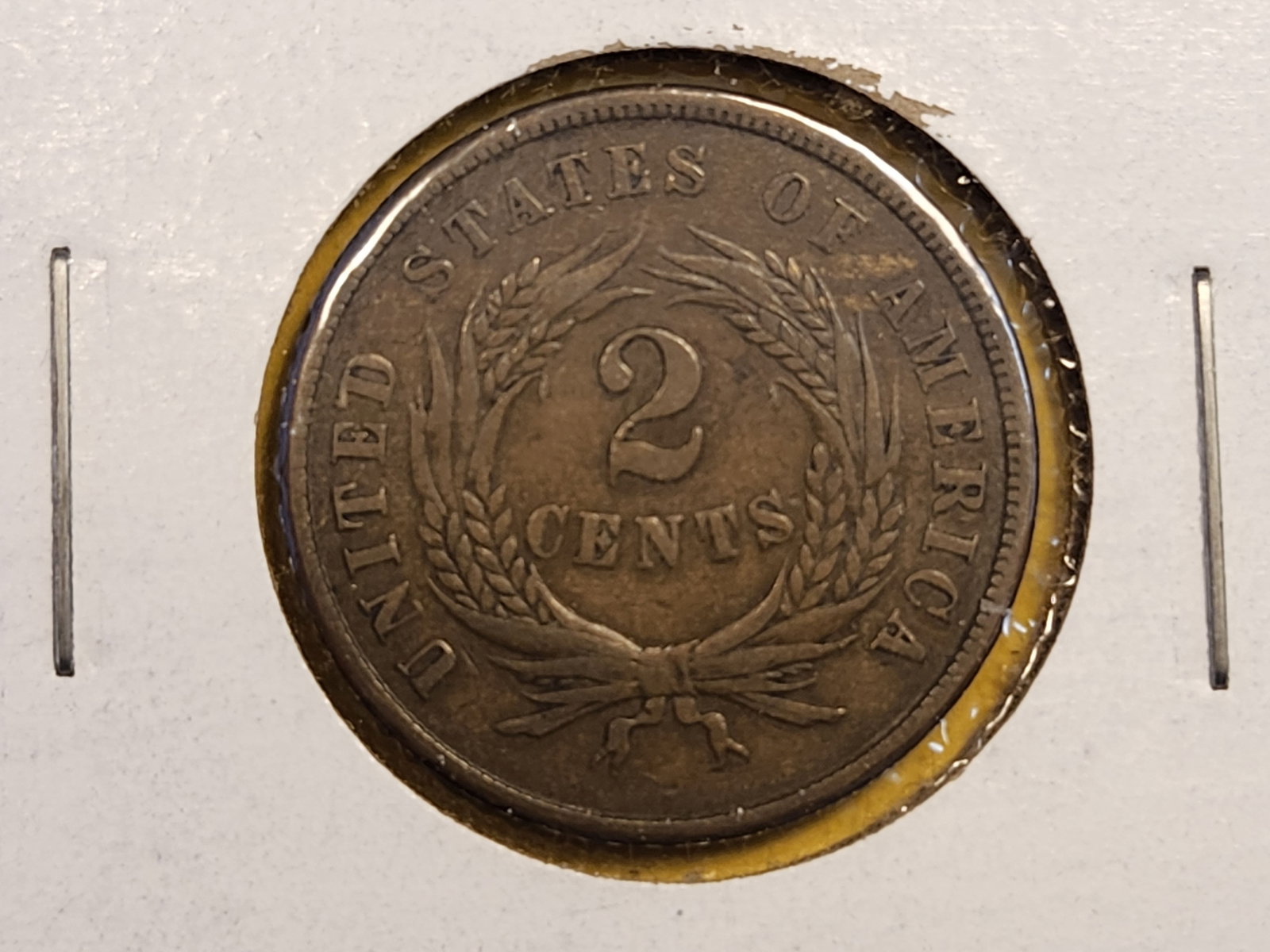 1864 and 1867 Two Cent Piece - 4