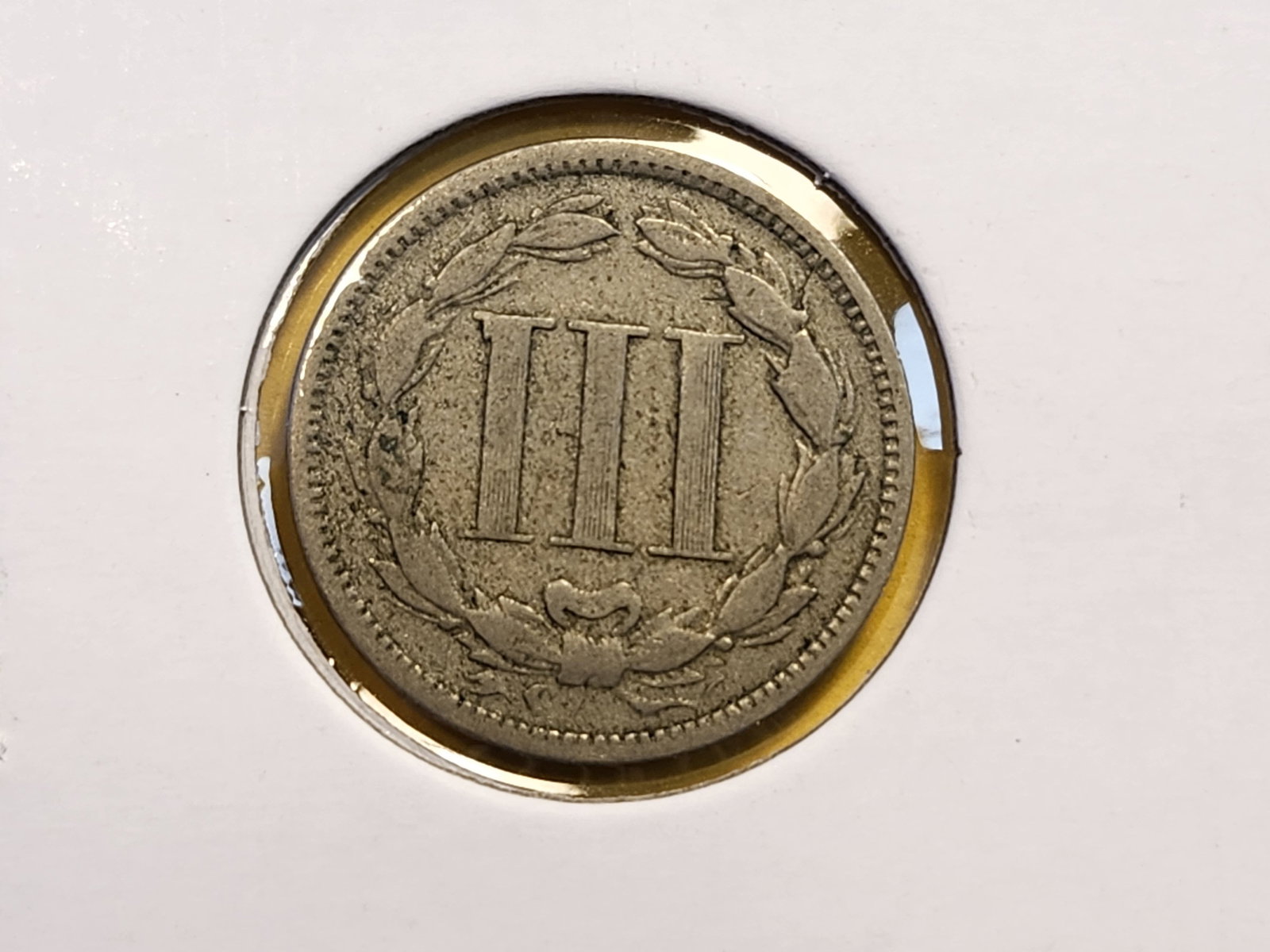 1867 and 1873 Three Cent Nickel - 4