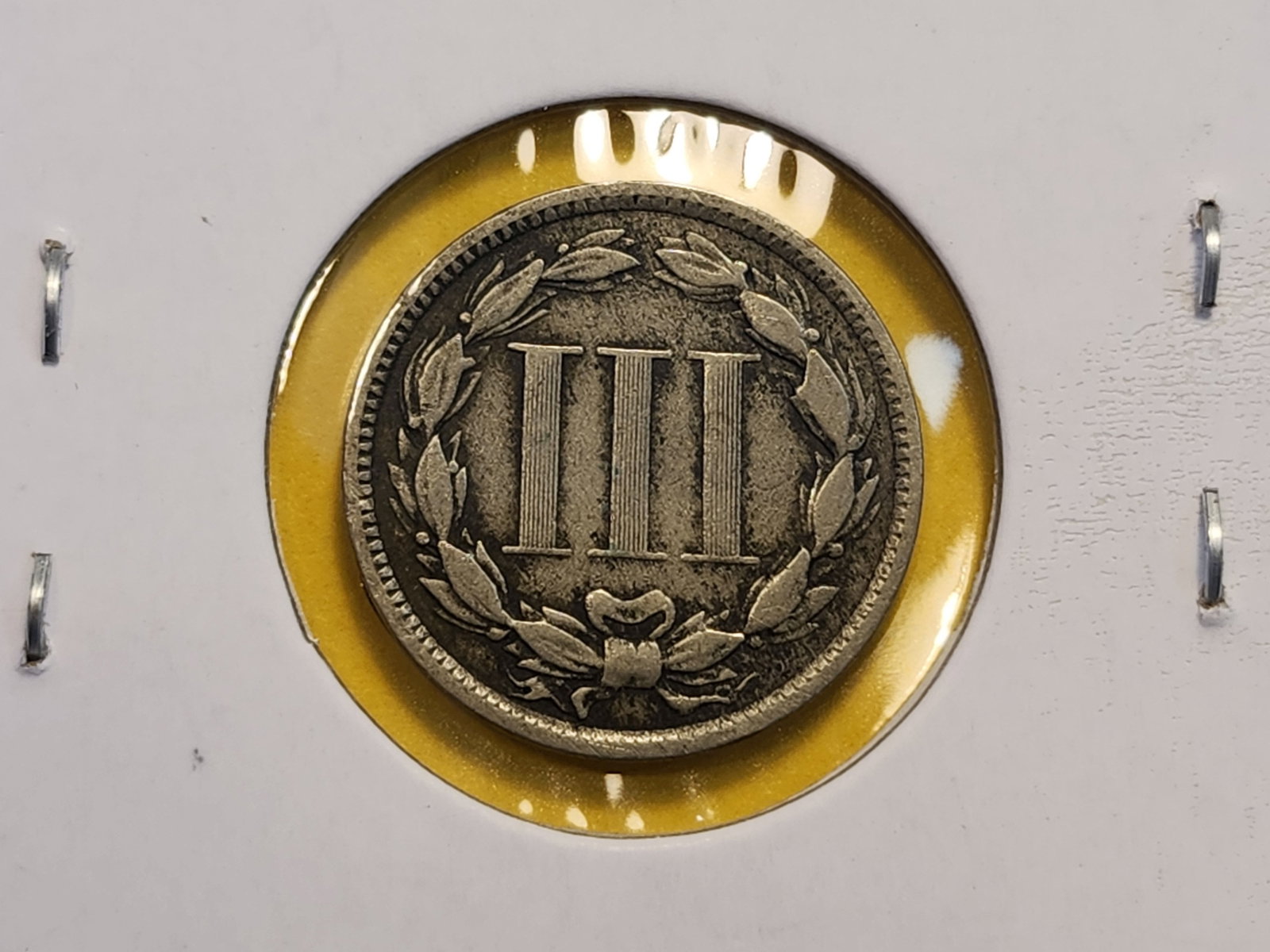 1867 and 1873 Three Cent Nickel - 5