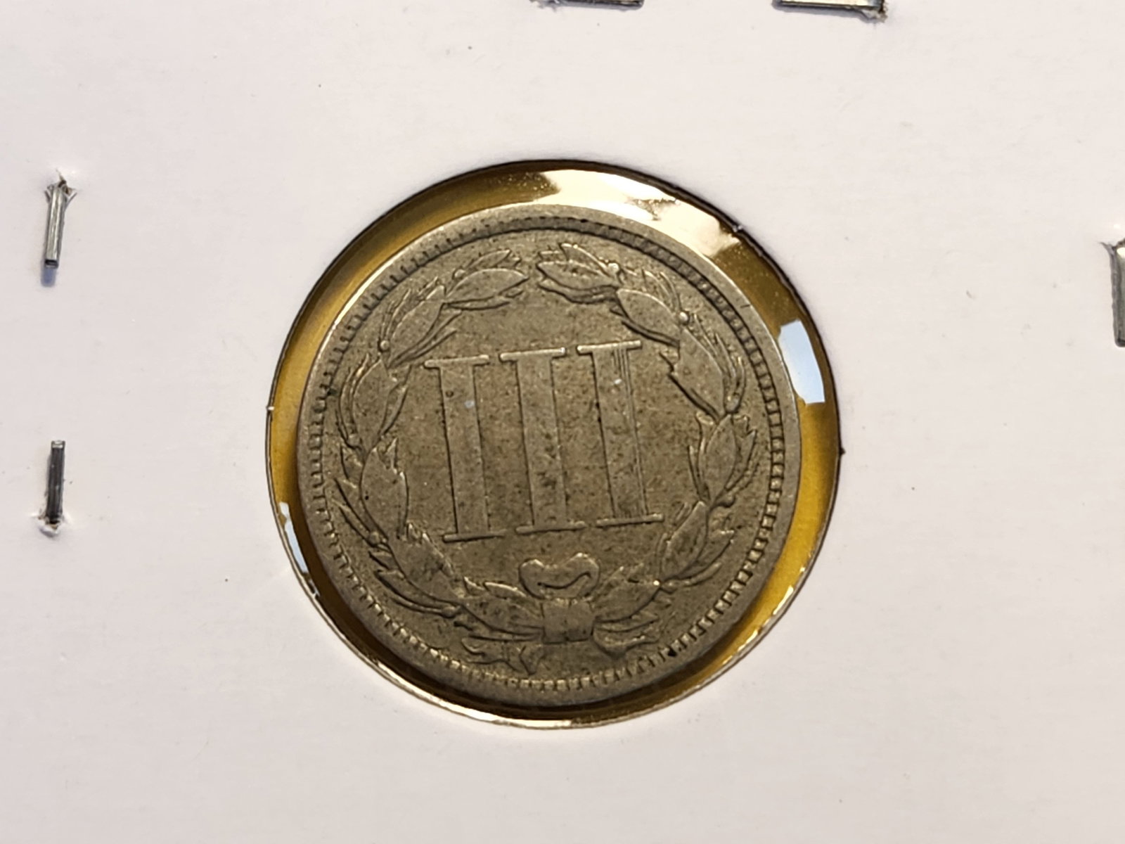 1865 and 1866 Three Cent Nickel - 5