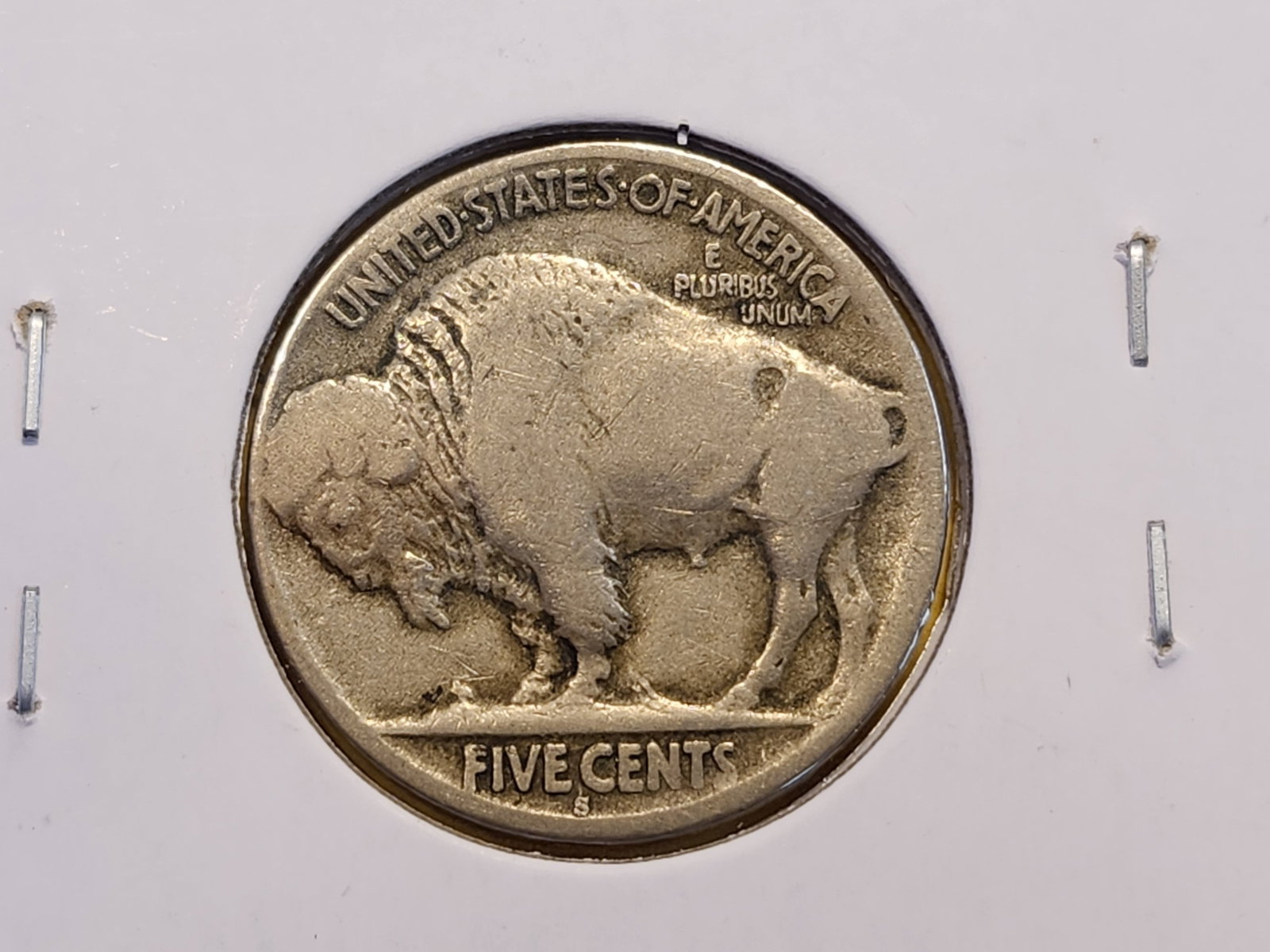 KEY DATE 1913-S Buffalo Nickel - 4