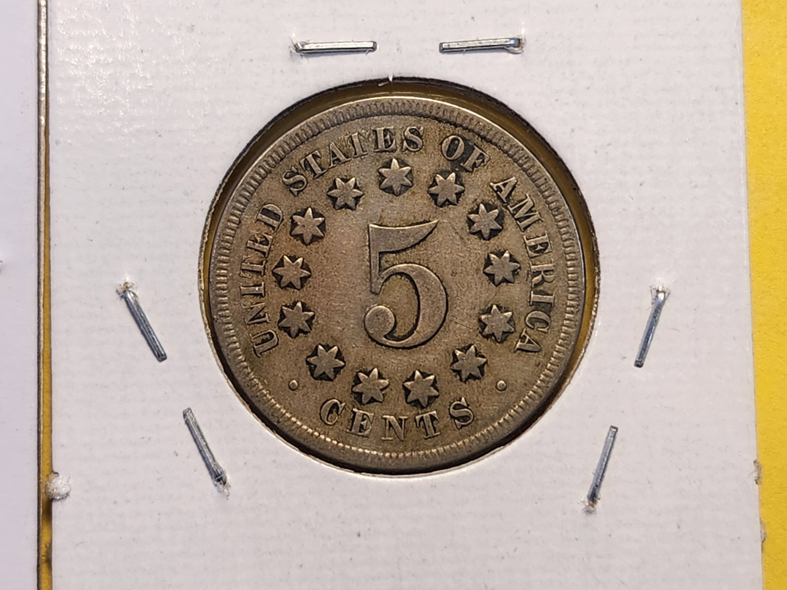 1868 and 1869 Shield Nickel - 5