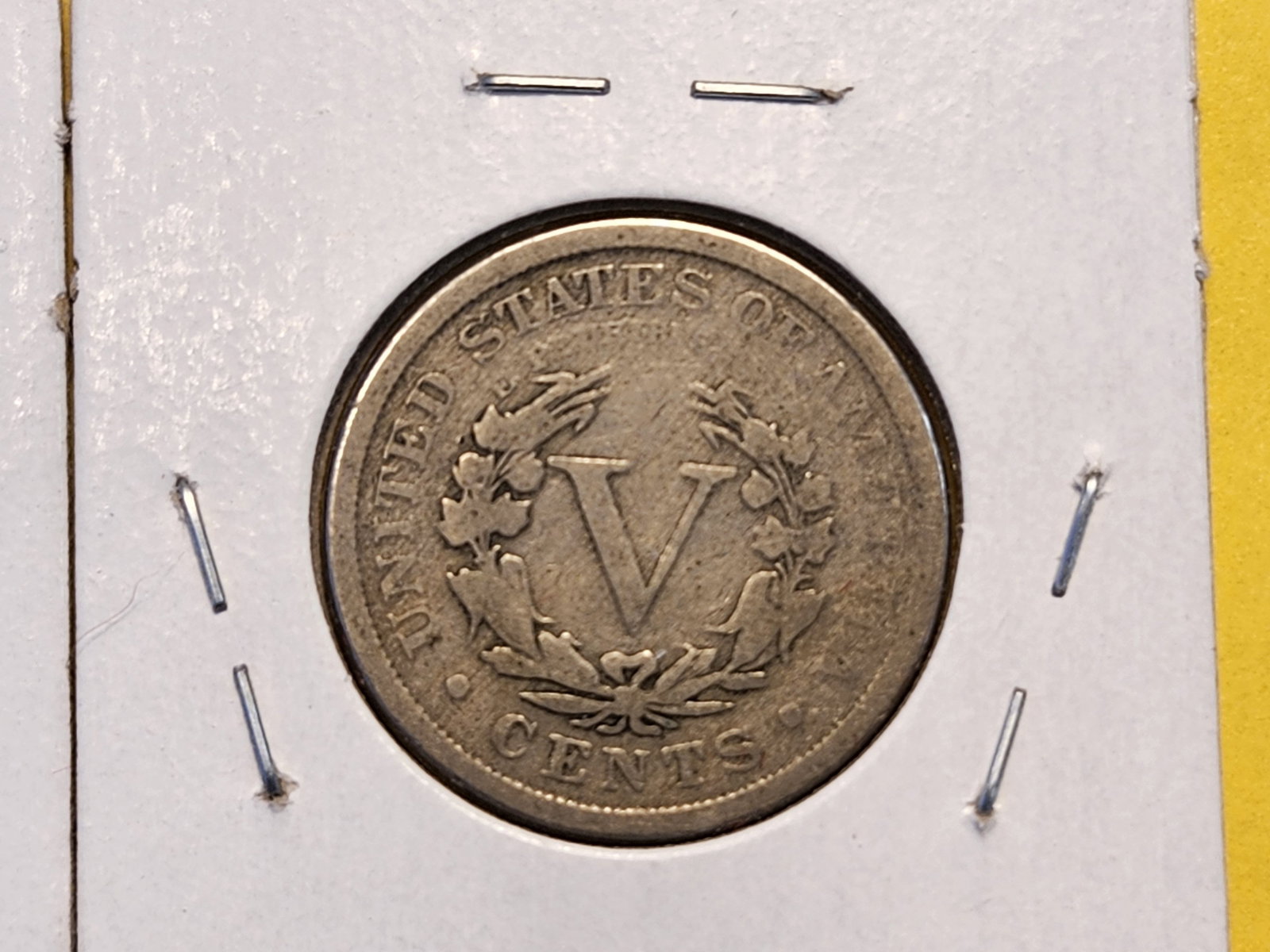 1888 and 1889 Liberty "V" Nickel - 5