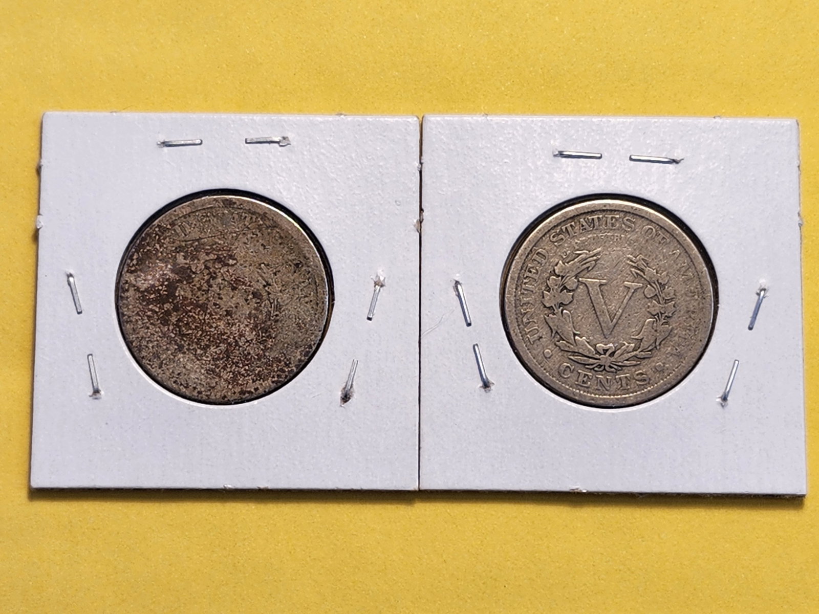 1888 and 1889 Liberty "V" Nickel - 6