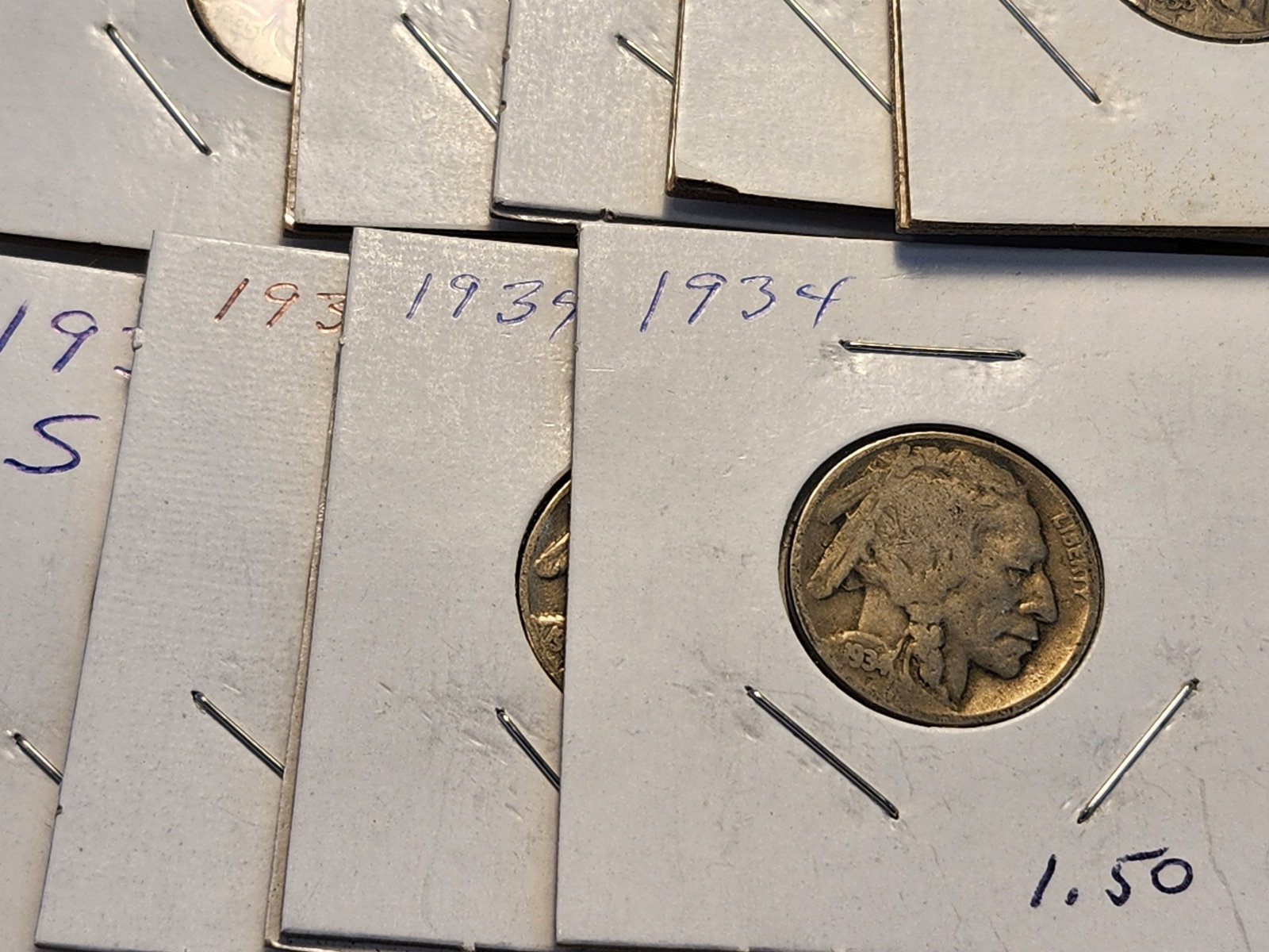 Fifty-Five Buffalo Nickels - 2