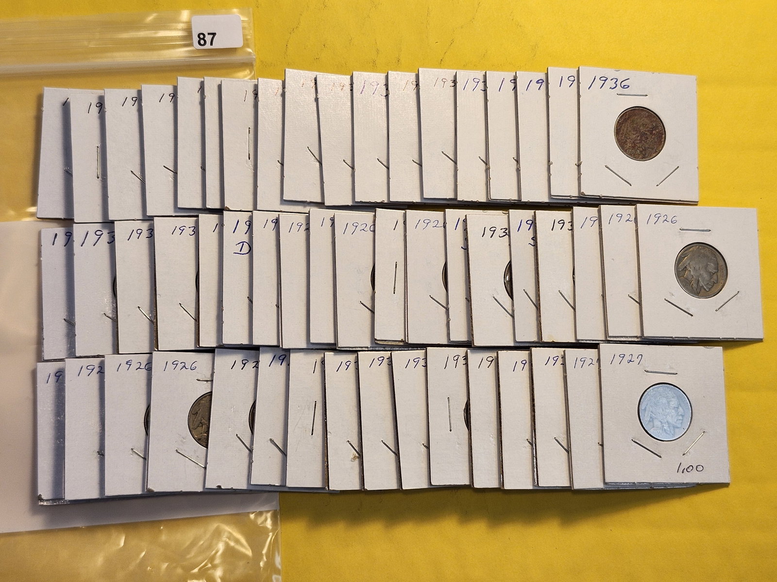 Fifty-Three Buffalo Nickels - 2