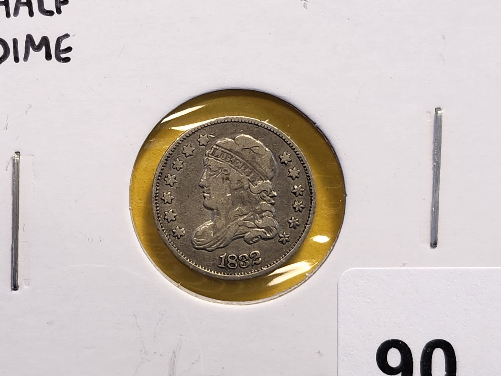 1832 and 1835 Capped Bust Silver Half Dime - 2