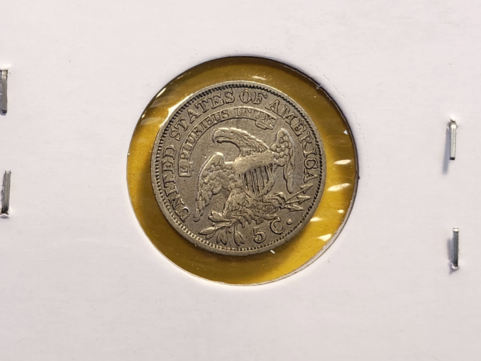 1832 and 1835 Capped Bust Silver Half Dime - 4