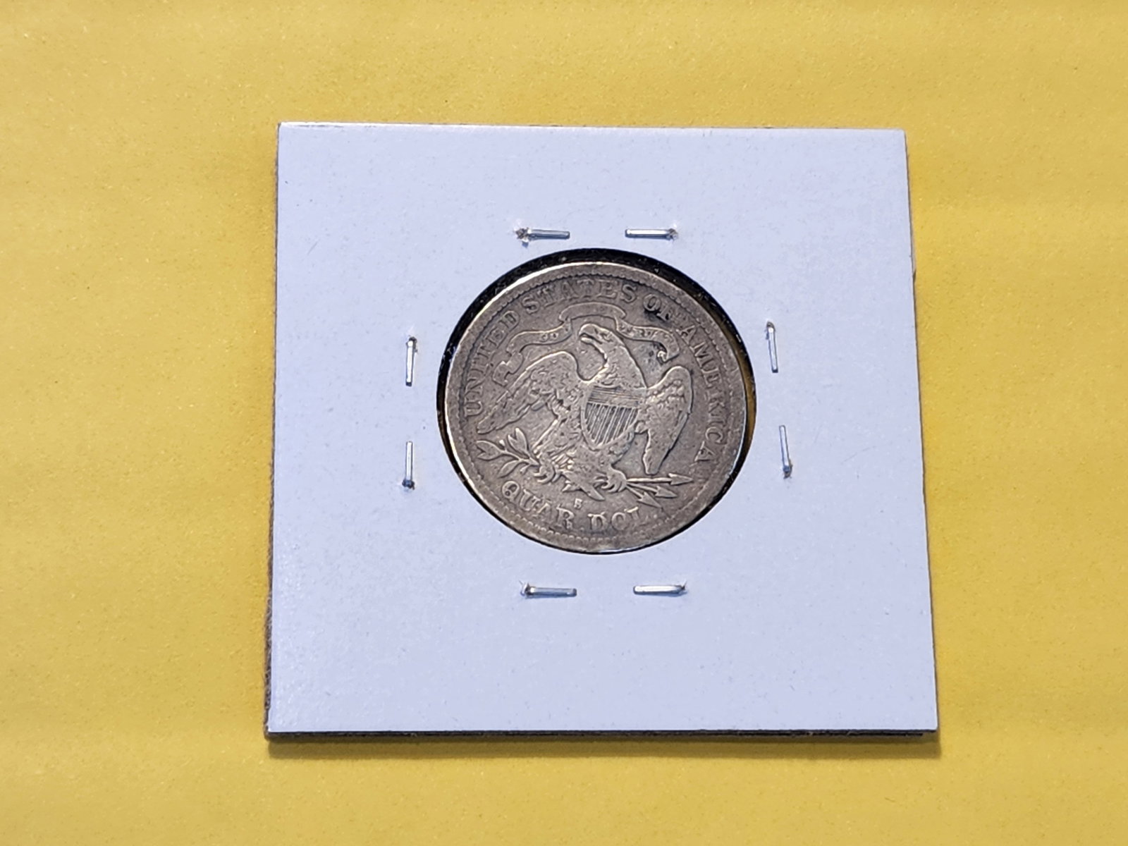 1877-S Seated Liberty Silver Quarter - 3