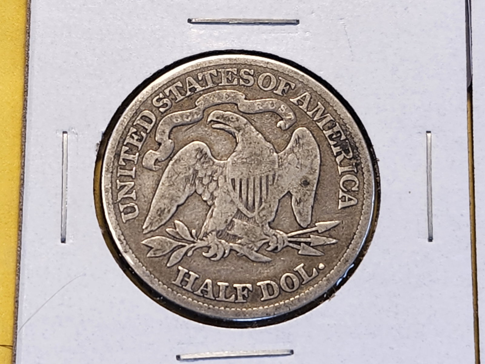 1876 and 1877-S Seated Liberty Silver Half Dollar - 4
