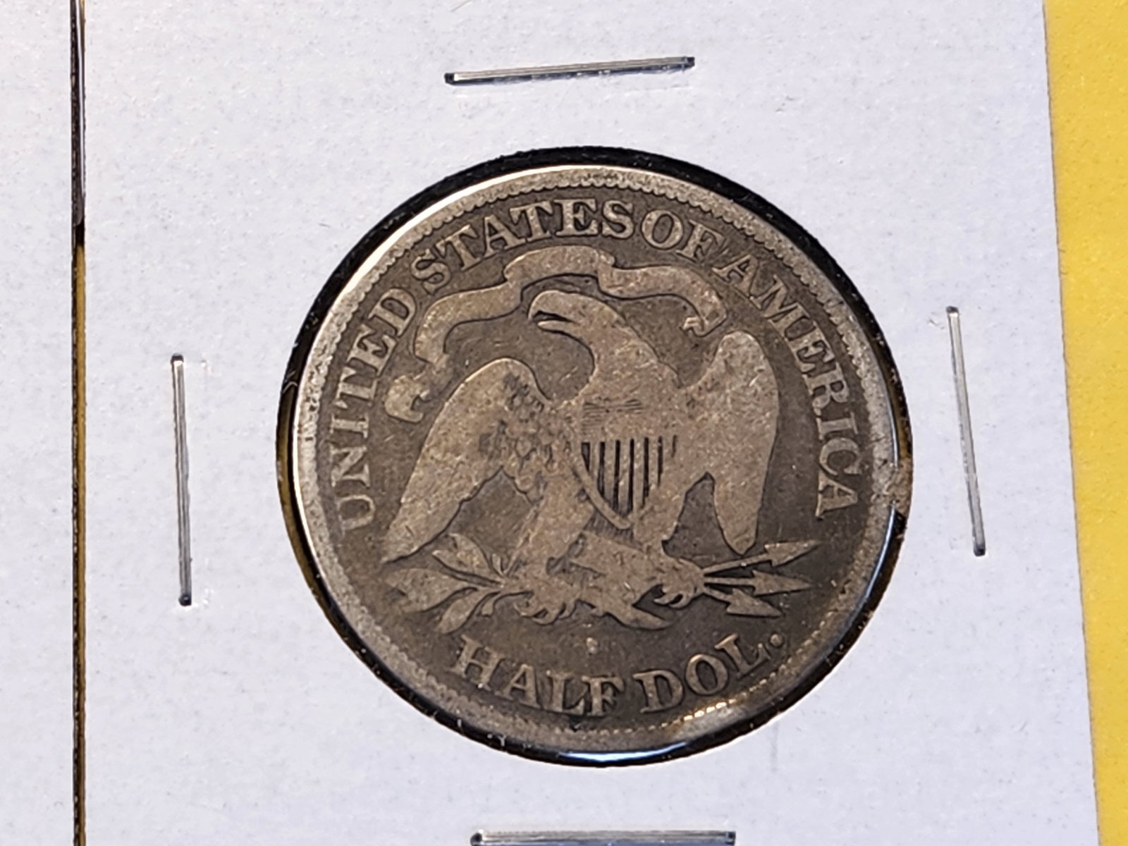 1876 and 1877-S Seated Liberty Silver Half Dollar - 5